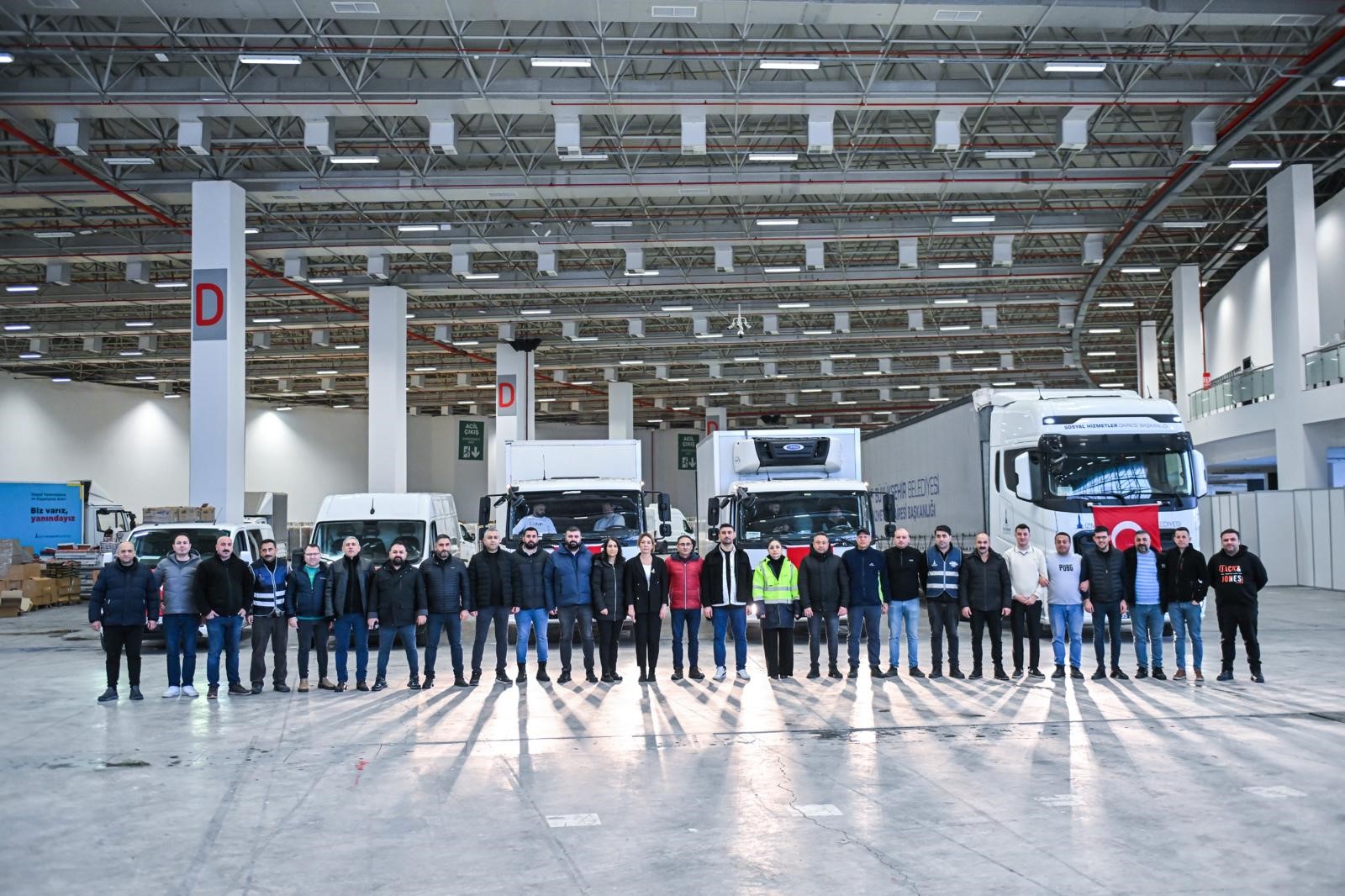 Depremin Üçüncü Yılında İzmir’den Hatay’a Destek Sevkiyatı (4)