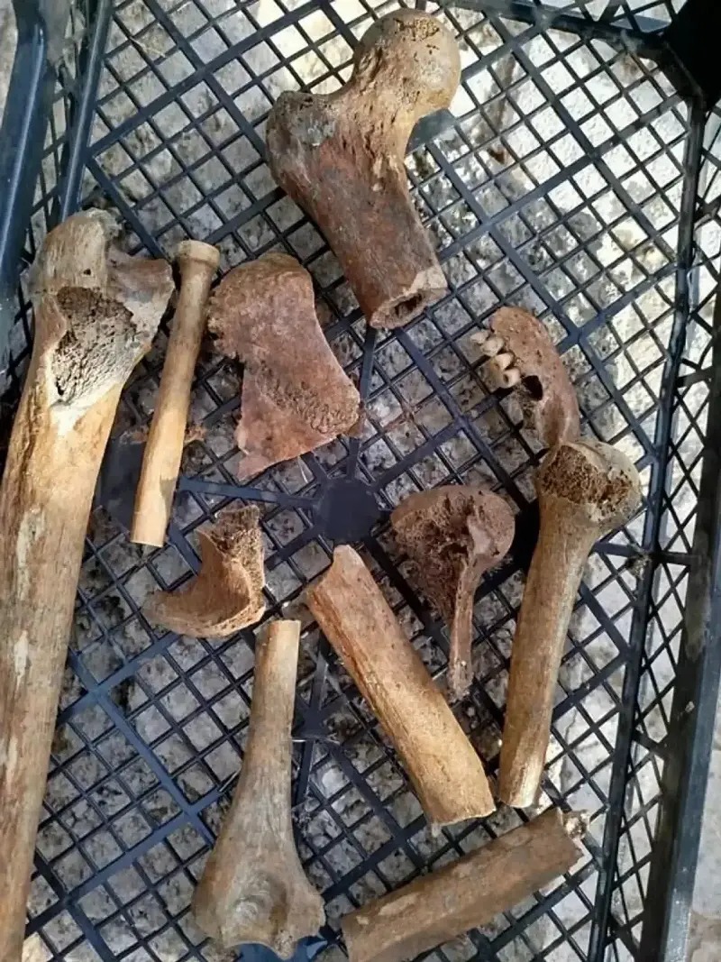 Eğirdir Gölü’nde Su Çekildi, Insan Kemikleri Ortaya Çıktı (3)