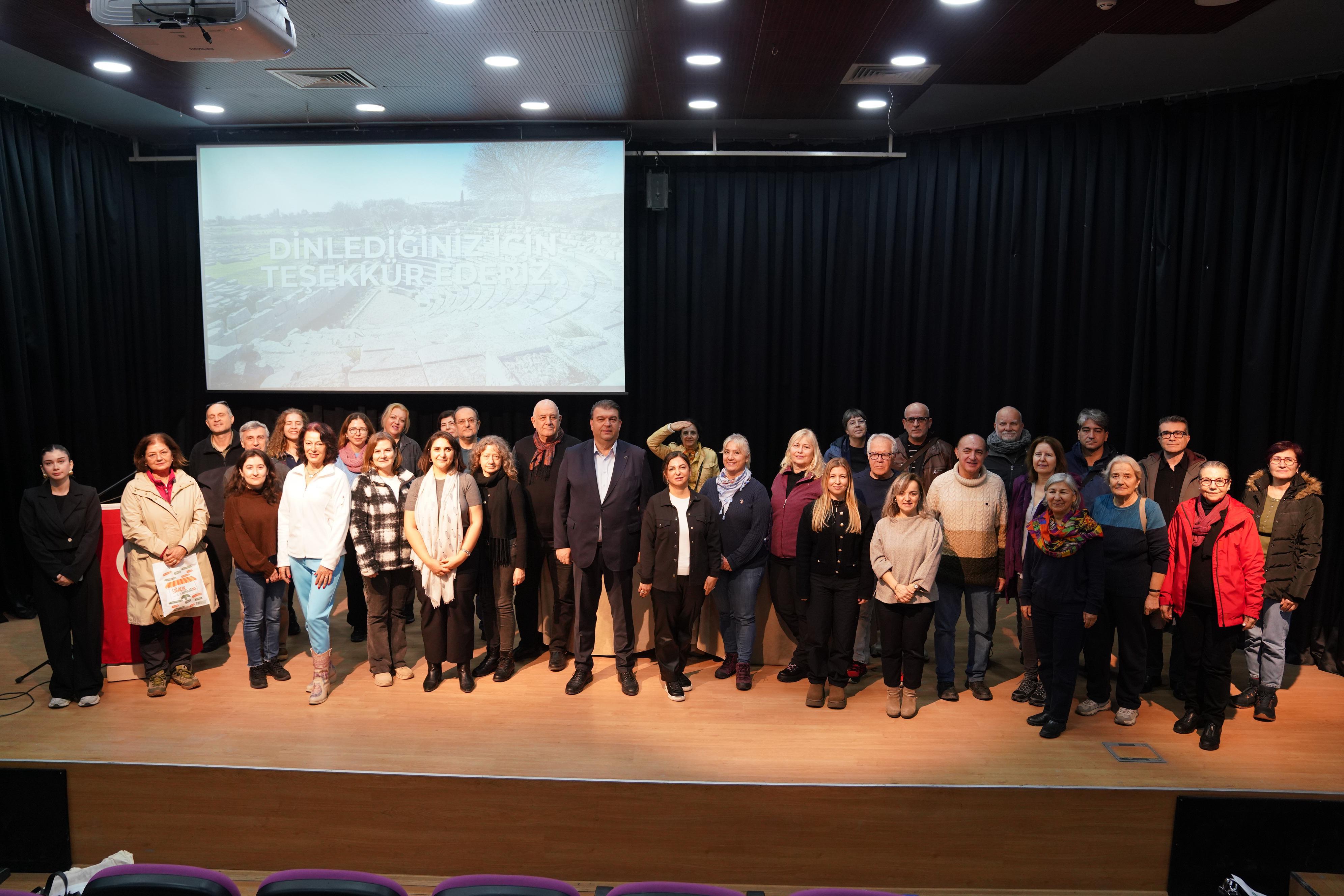 5 profesyonel rehber Seferihisar’da buluştu