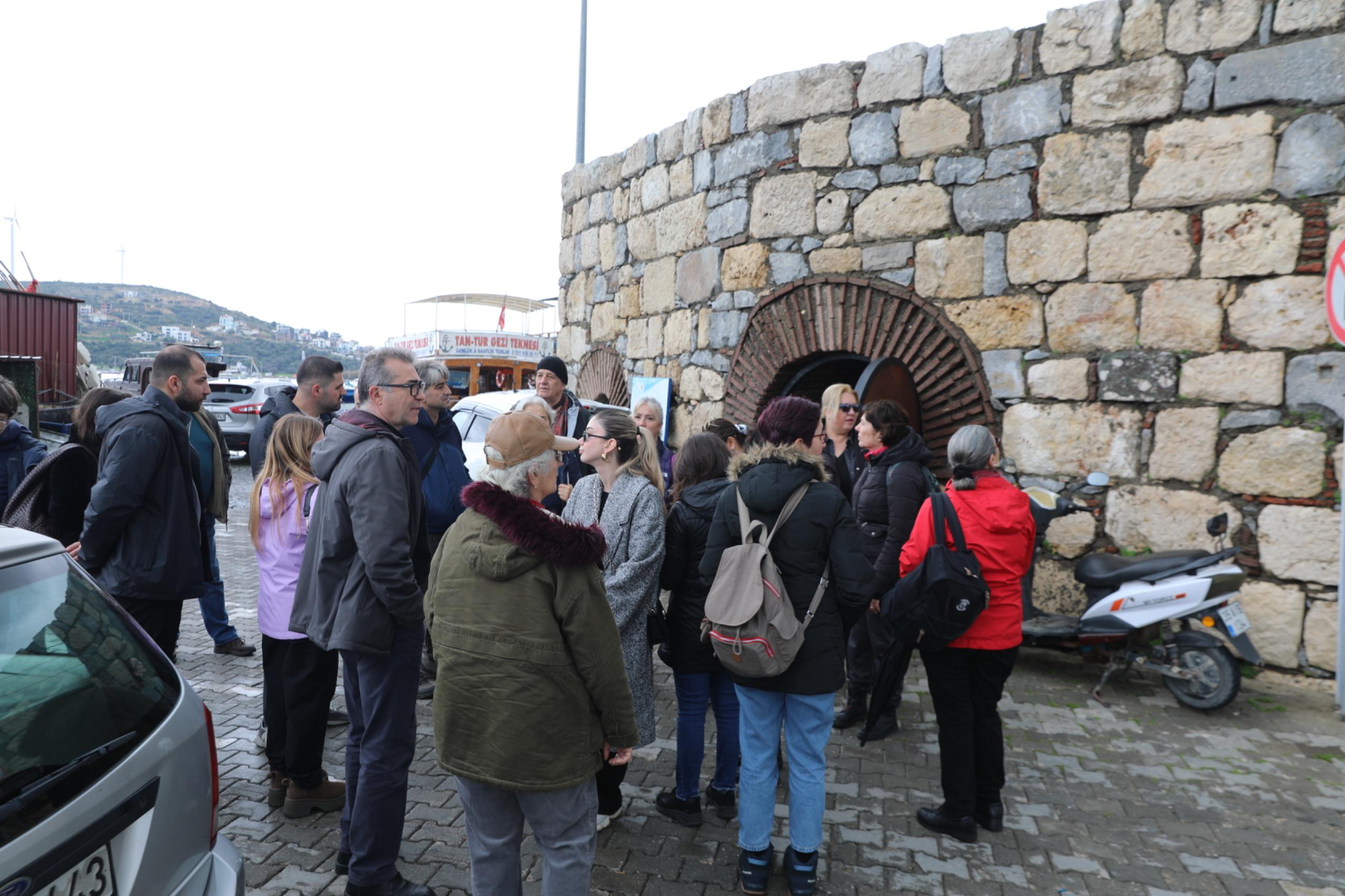 5 profesyonel rehber Seferihisar’da buluştu