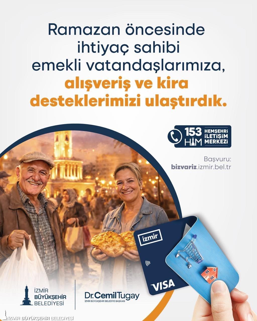 İzmir’de Emeklilere 30 Milyon Lirayı Aşan Destek