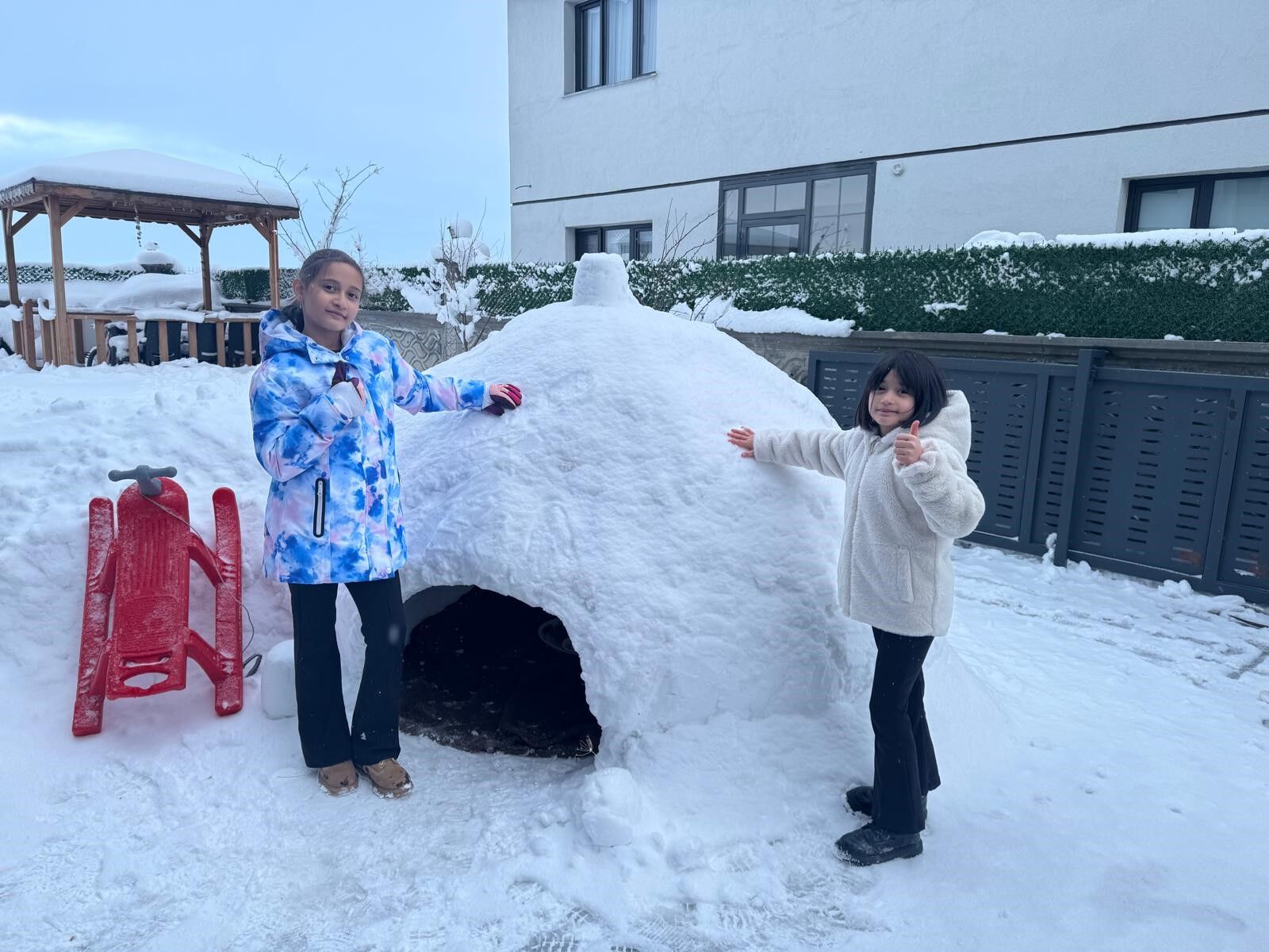 Kars Beyaza Gömüldü 70 Köy Yolu Kapandı (3)
