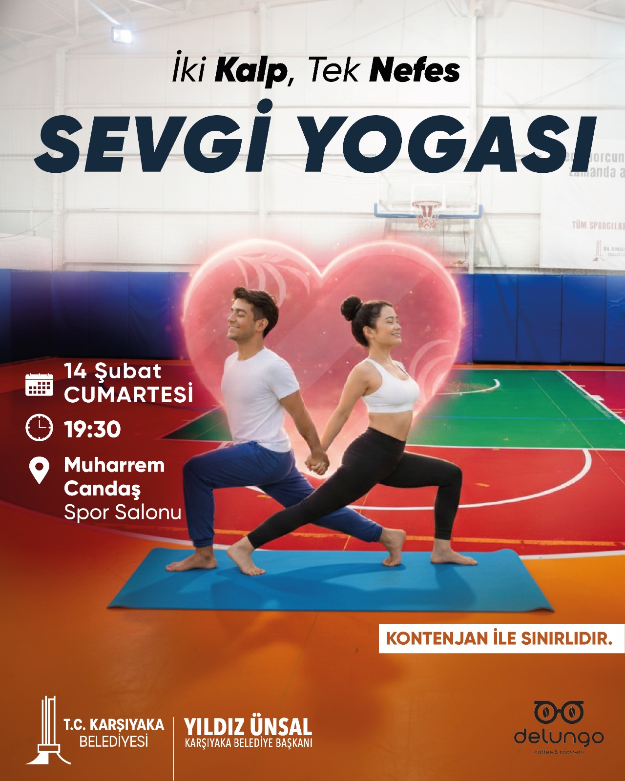 Karşıyaka’da Sevgililer Günü’ne Özel Yoga Buluşması (1)