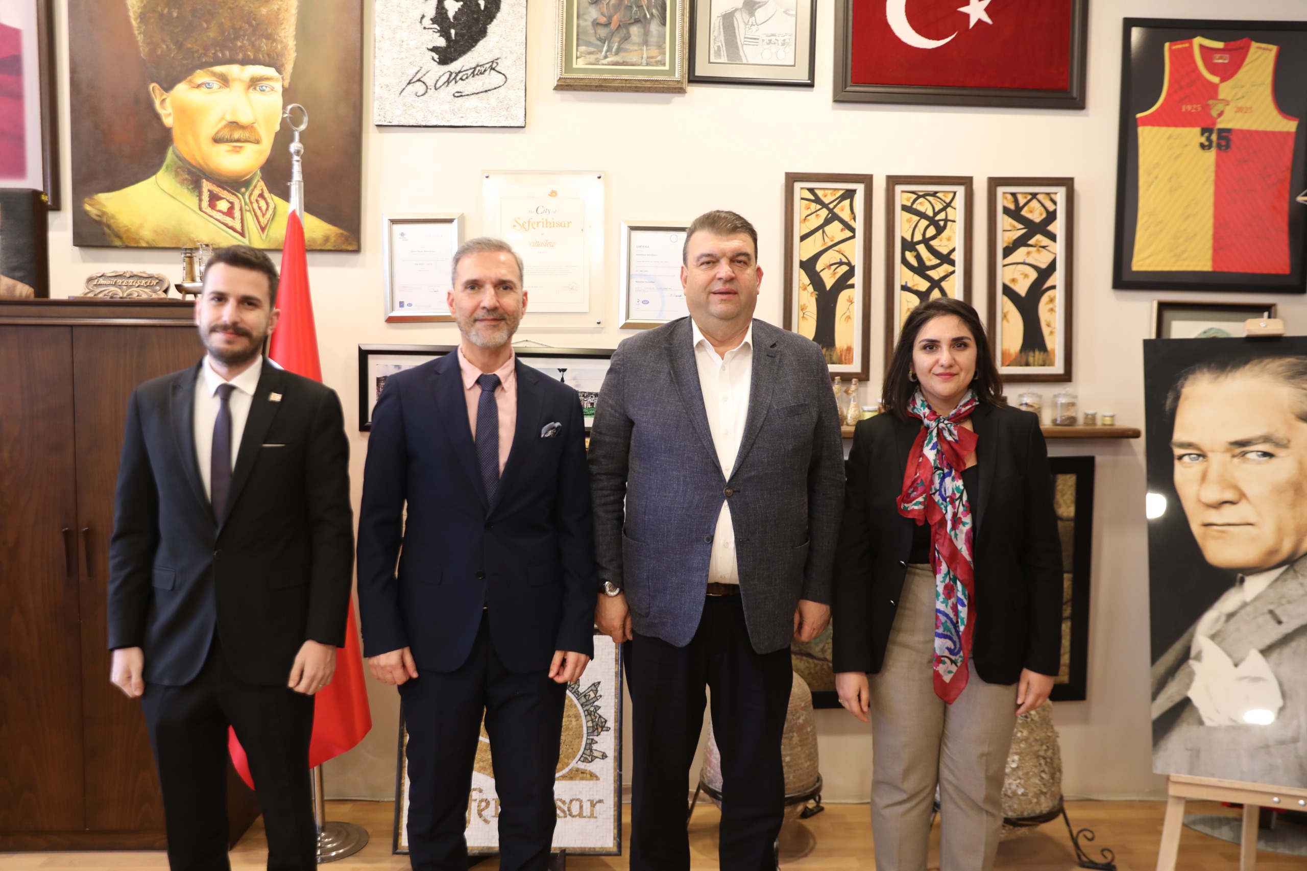 Kktc İzmir Başkonsolosluğu Heyetinden Seferihisar’a Ziyaret (3)