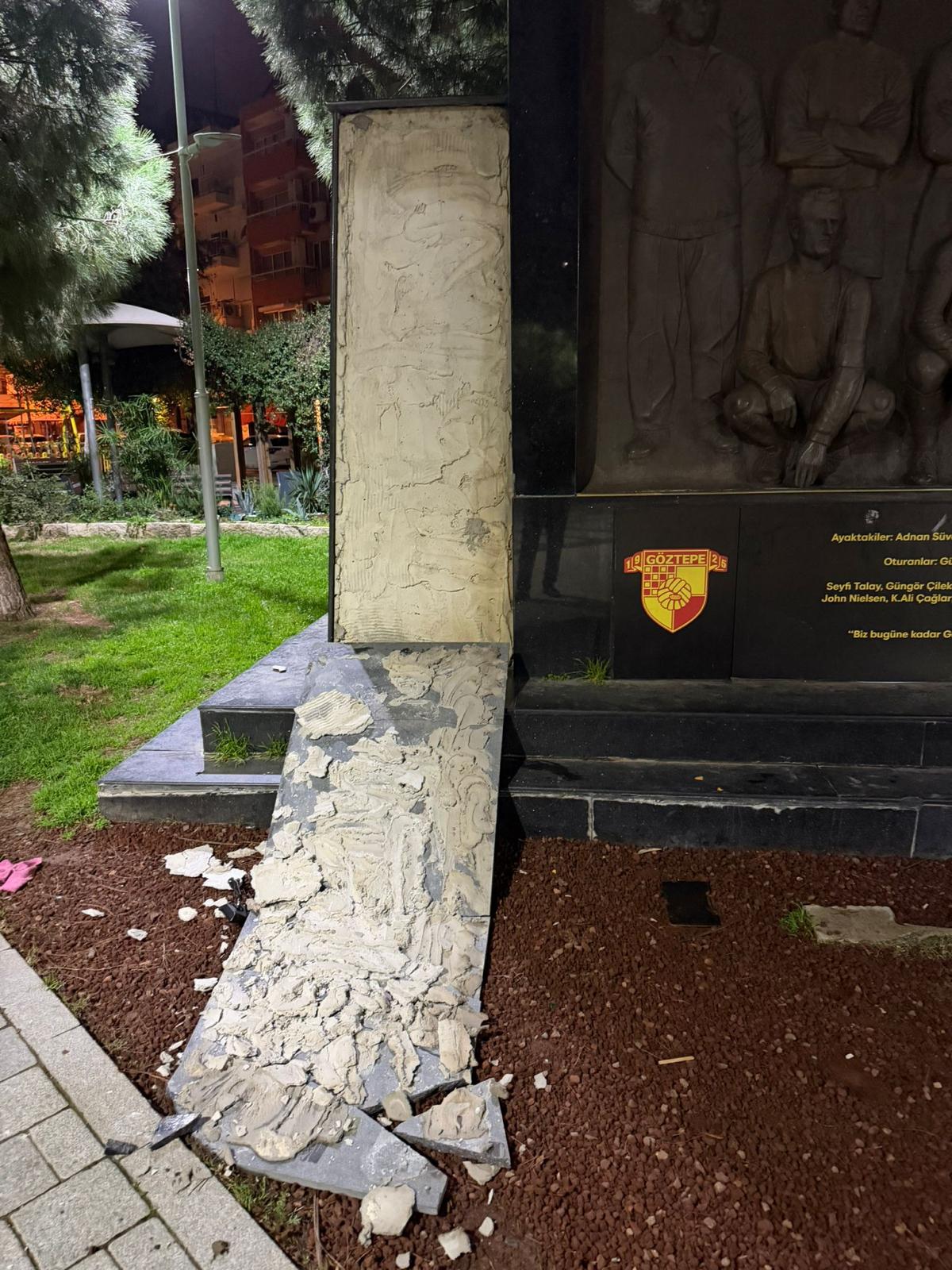 Konak Belediyesi Onardı Göztepe Anıtı Yeniden Ayağa Kalktı (2)