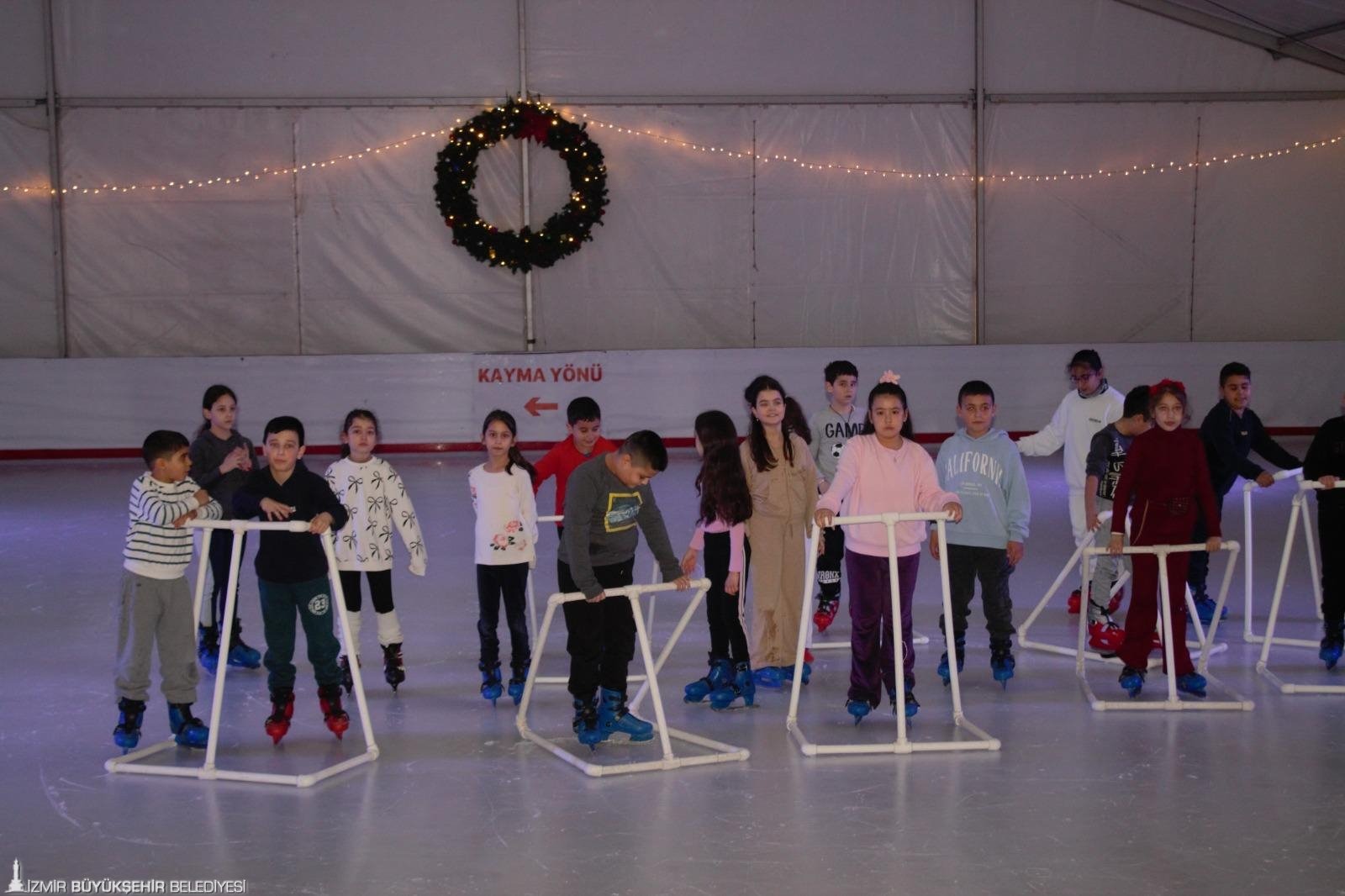 Öğrenciler Buz Pistinde Buluştu 2