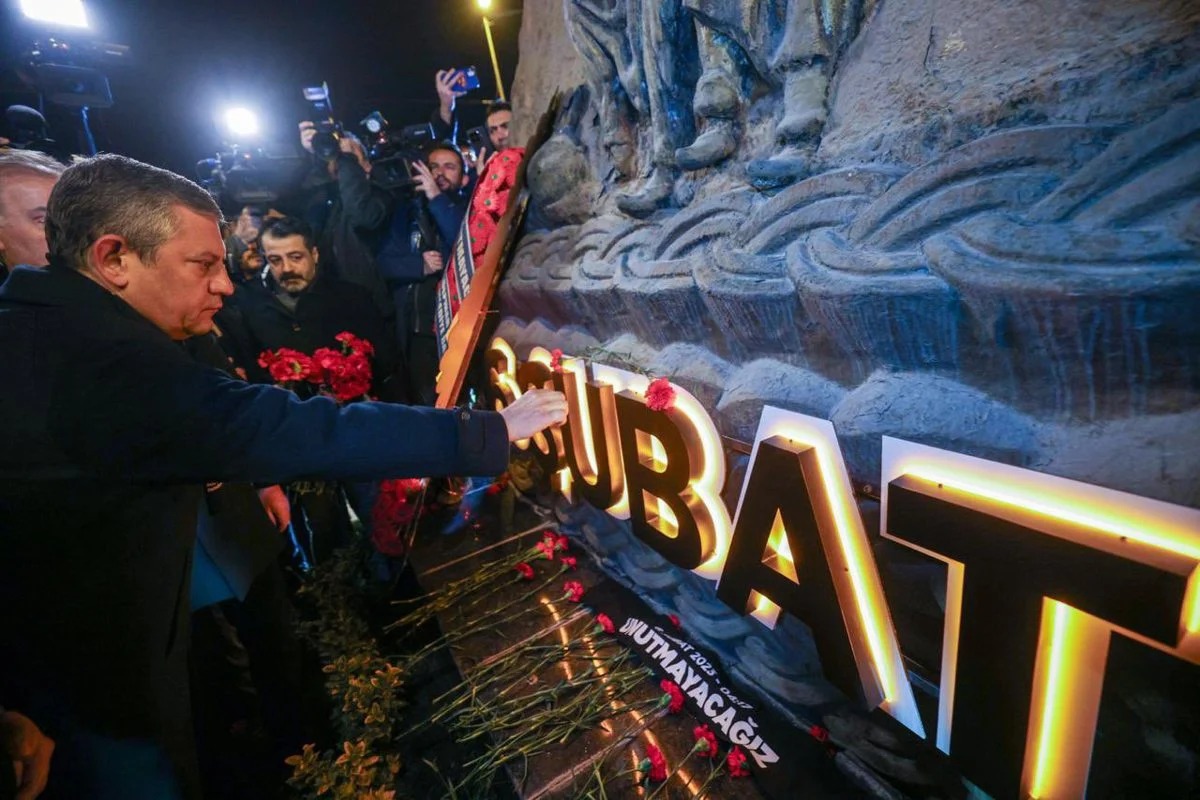 Özgür Özel, Adıyaman’da Sessiz Yürüyüşe Katıldı (1)