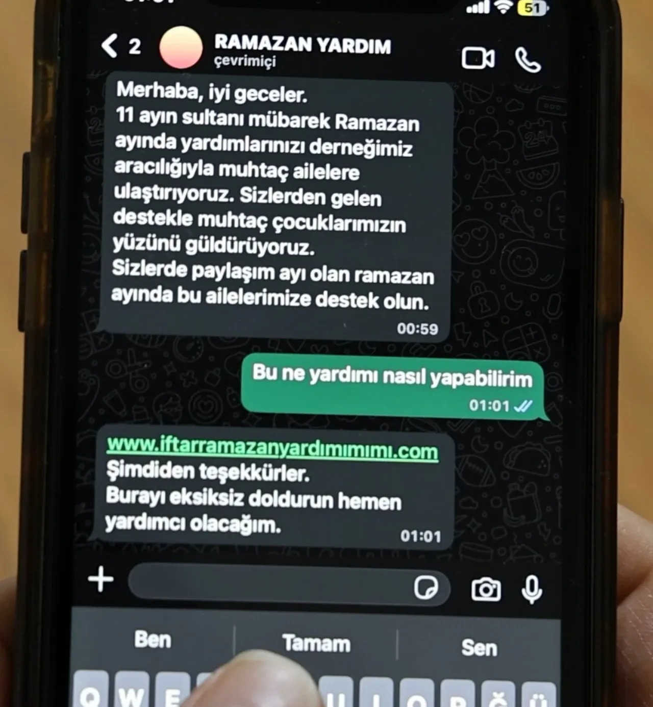 Ramazanda Yeni Dolandiricilik Tu