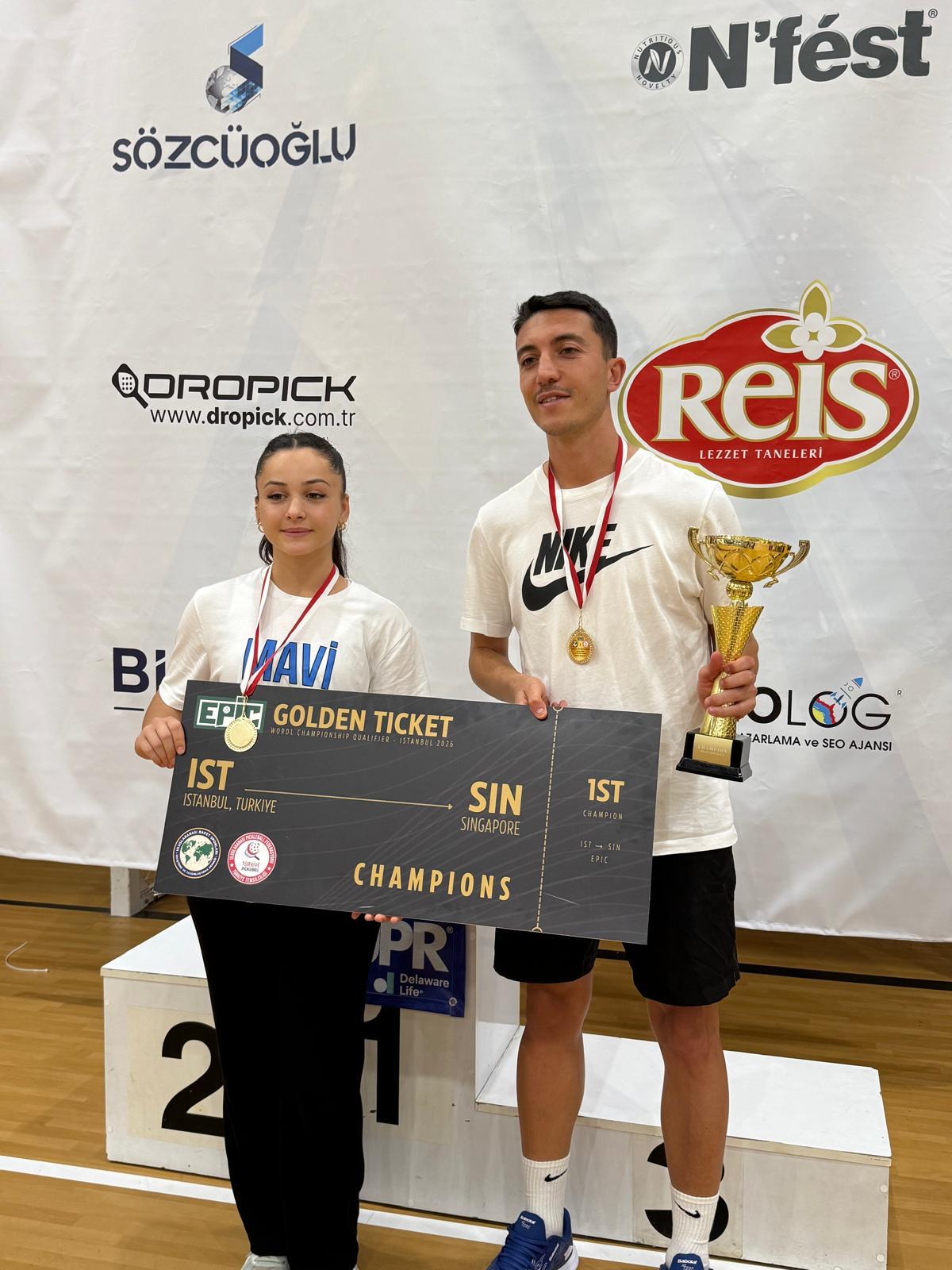 Seferihisar’ın Pickleball Gururu Dünya Şampiyonası Bileti Geldi (2)