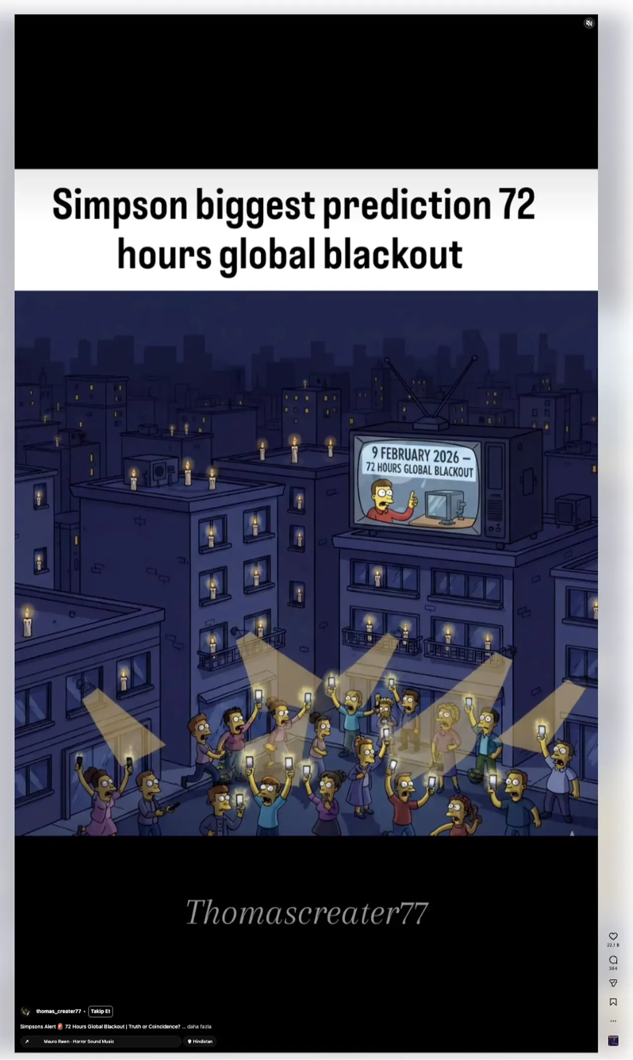 Simpsonslar 9 Şubat 2026 Elektrik Kesintisi Kehaneti Nedir8 72 Saatlik Elektrik Kesintisi Iddiası Gündemde!