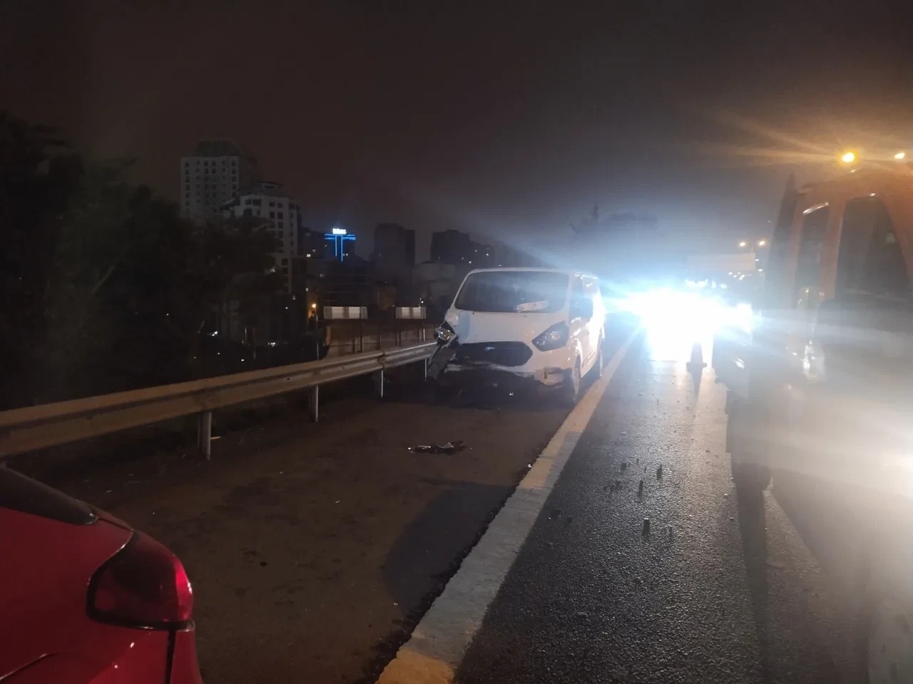 Tem’de 8 Araç Zincirleme Kazaya Karıştı! (1)