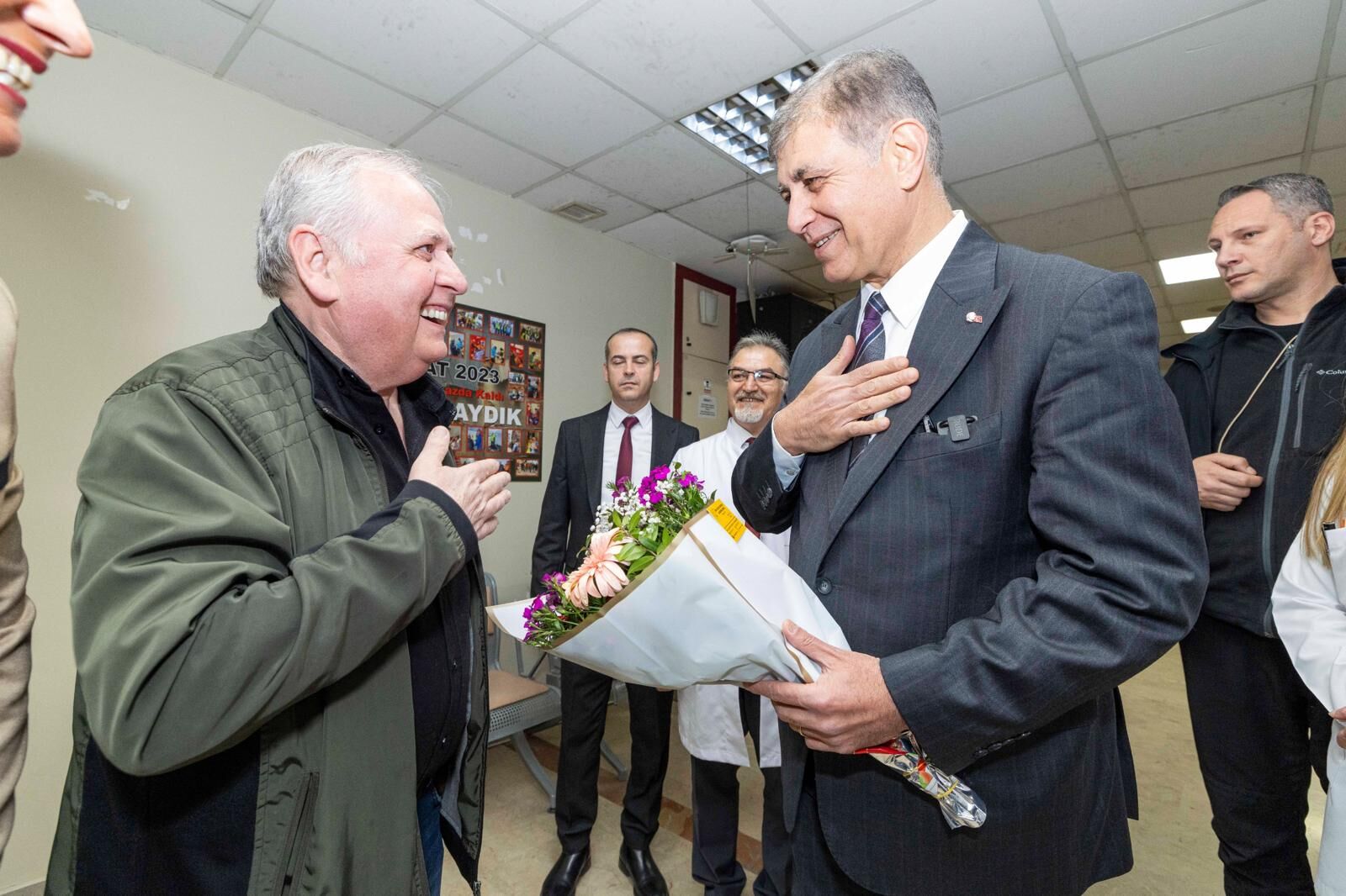 Başkan Tugay Meslektaşlarıyla Tıp Bayramı’nı Kutladı (3)