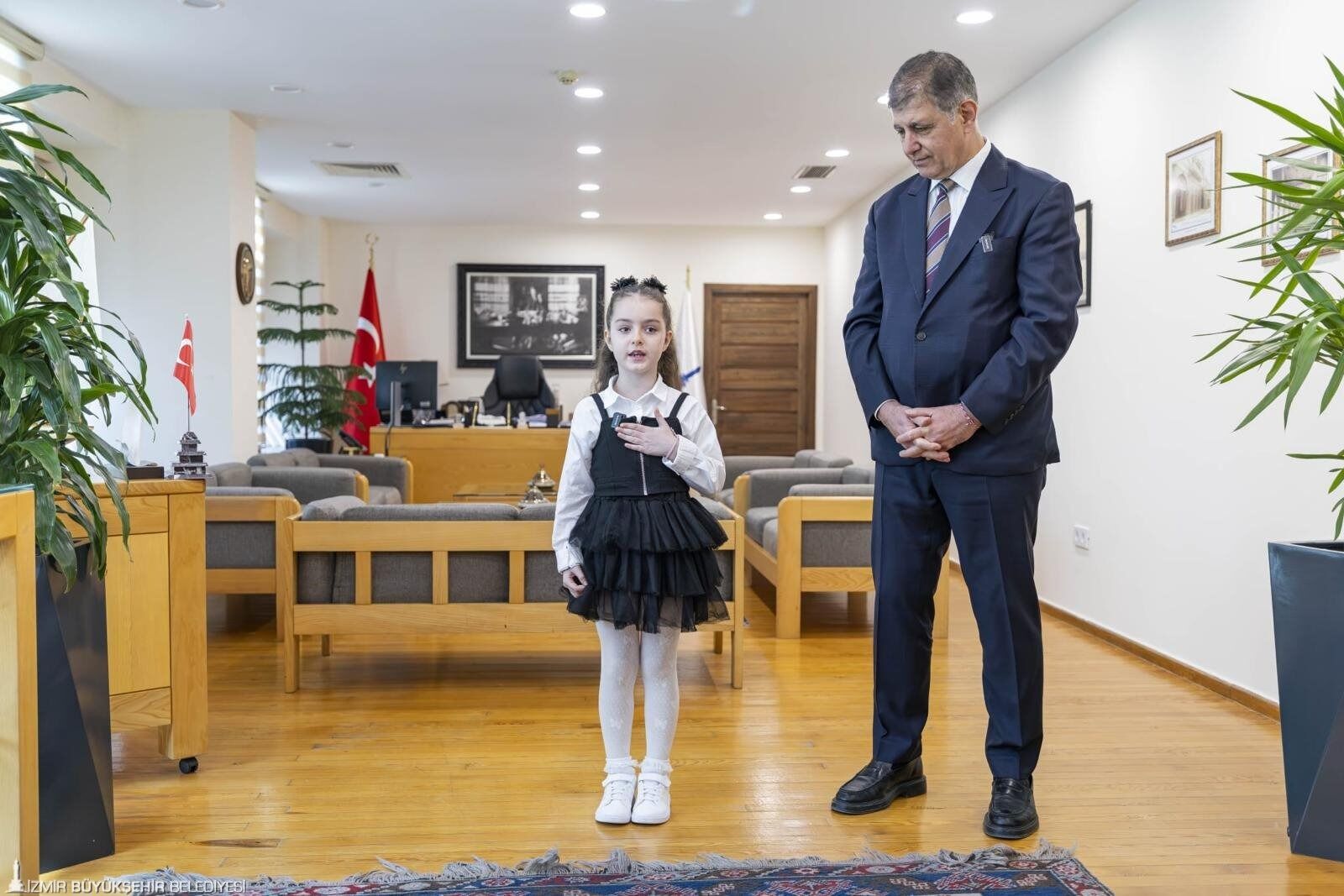 Başkanlık Makamında Gurur Veren Buluşma111