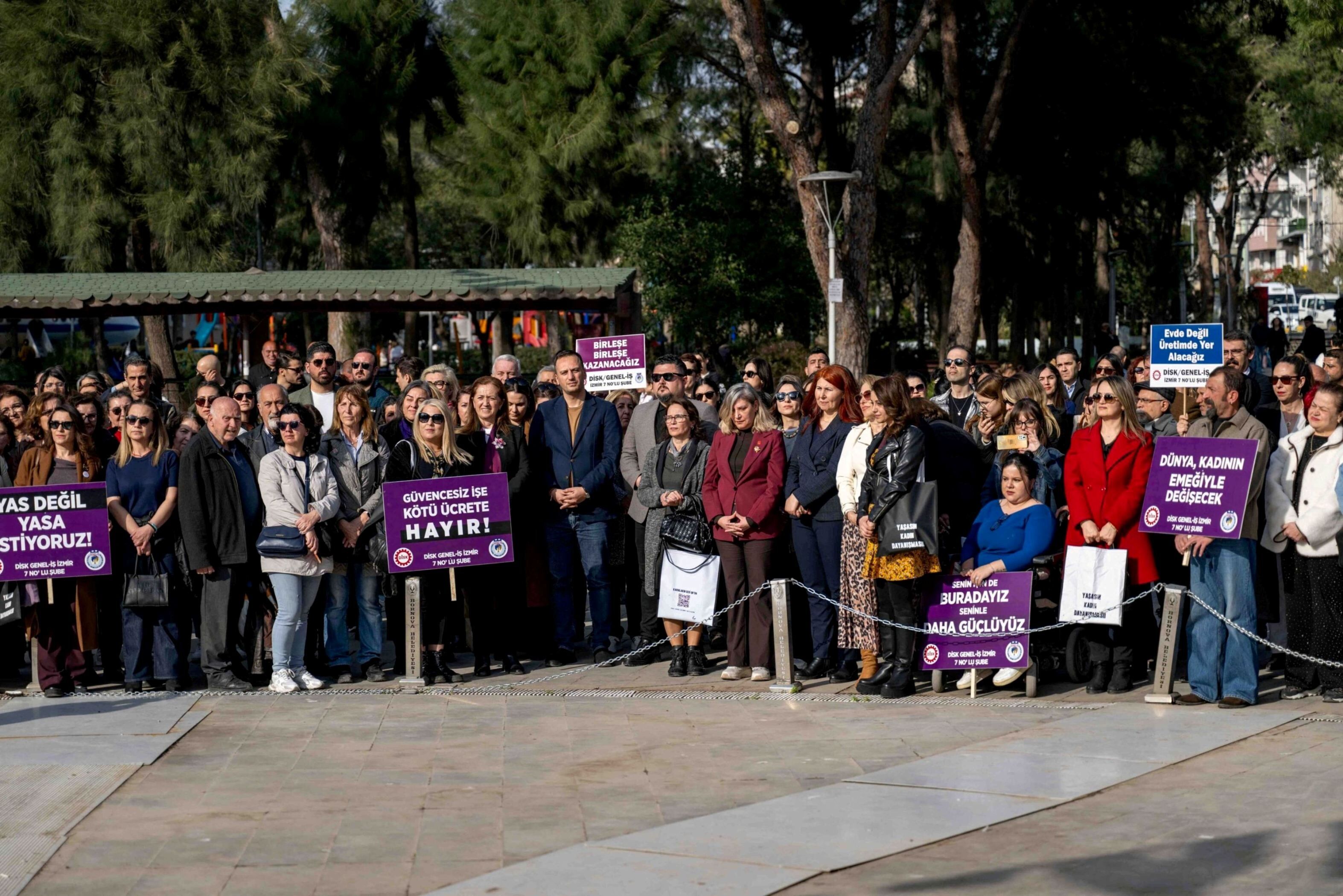 Bornova’da 8 Mart Dayanışması