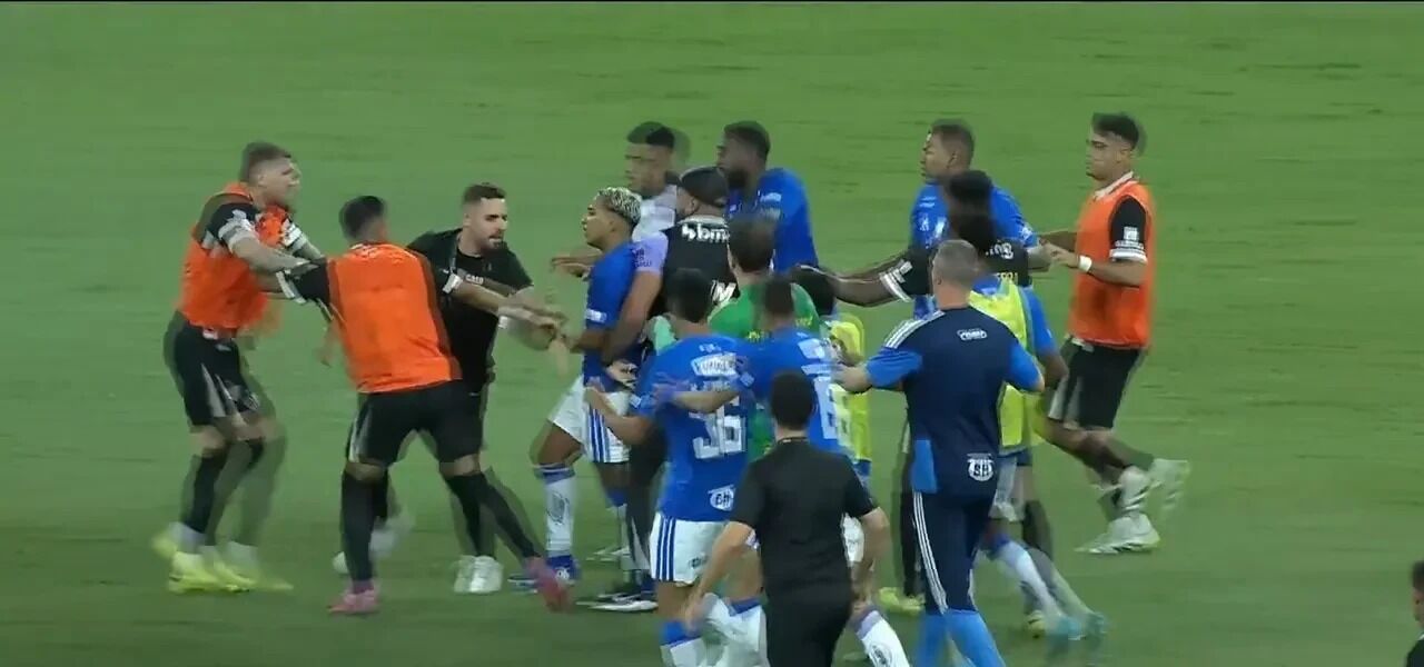 Brezilyada Olayli Derbi Cruzeiro