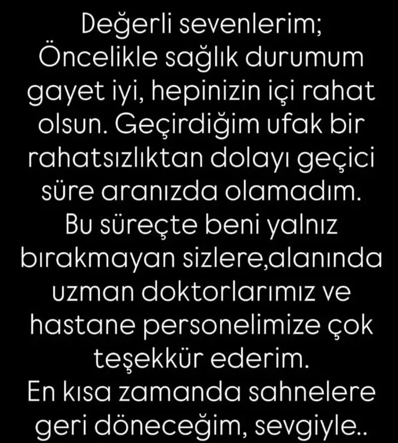 Hastaneye Kaldırılmıştı Cengiz Kurtoğlu’nun Sağlık Durumu Açıklandı