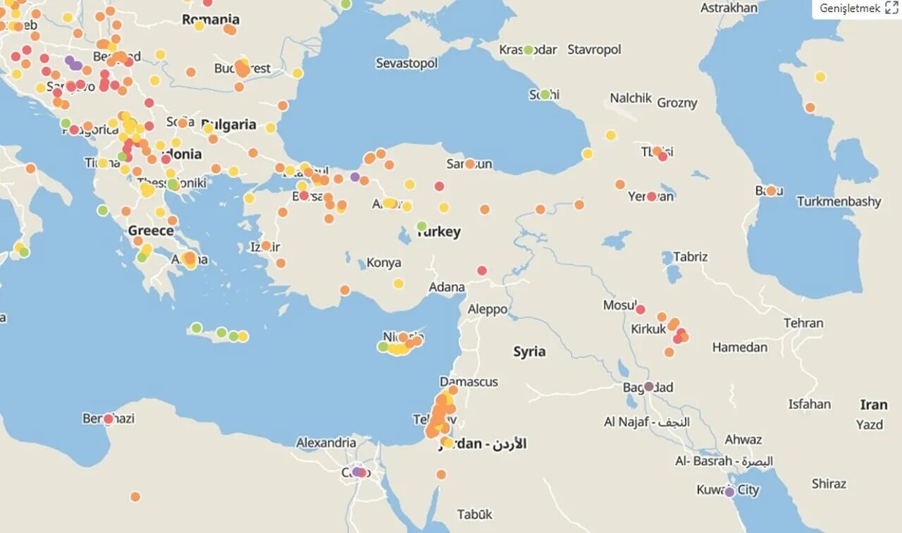 Hava Kirliliği Raporu Açıklandı Türkiye’deki O 3 Şehir Alarm Veriyor! (3)