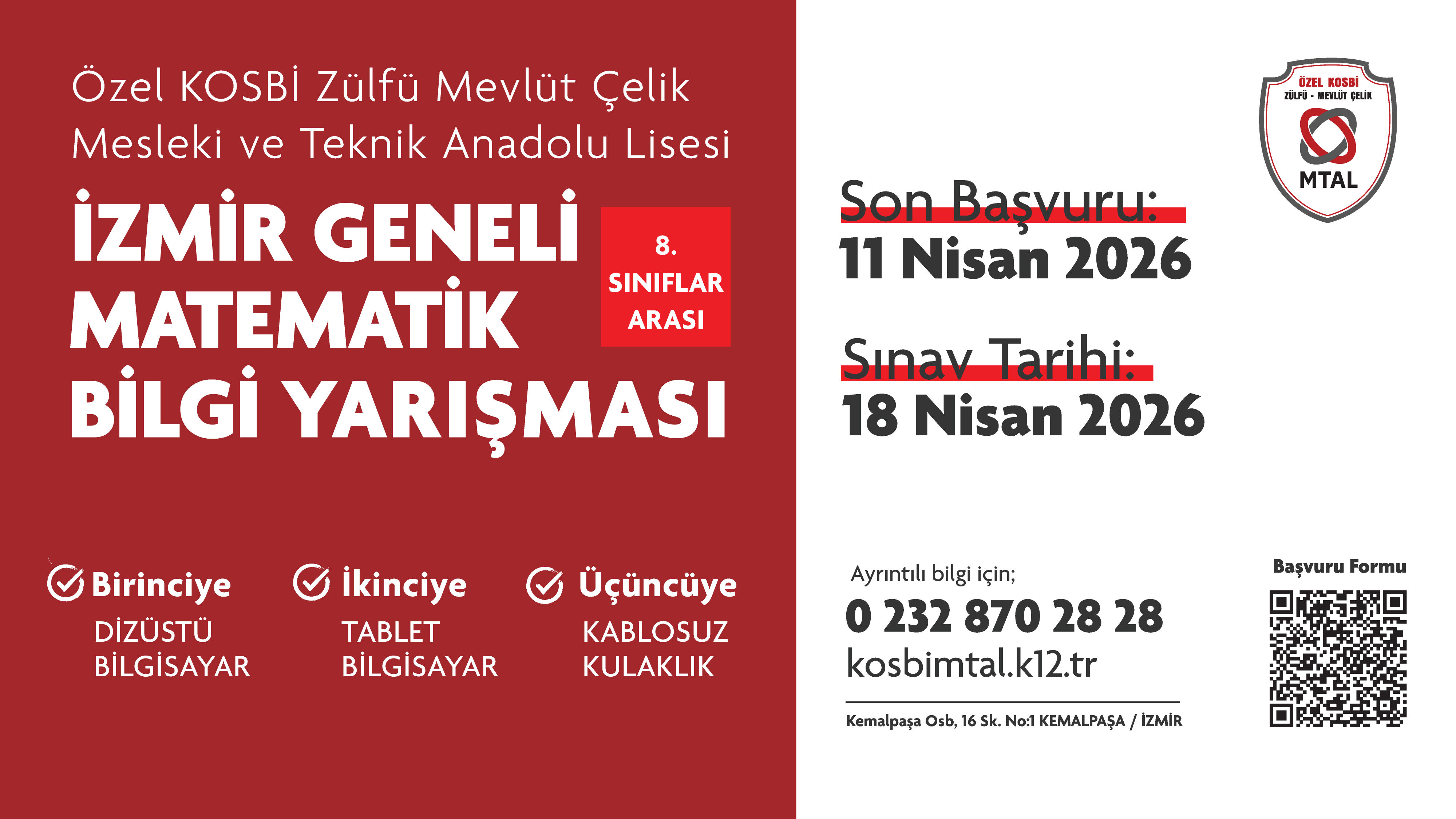 İzmir Genelinde Ödüllü Bilgi Yarışı Başlıyor-1
