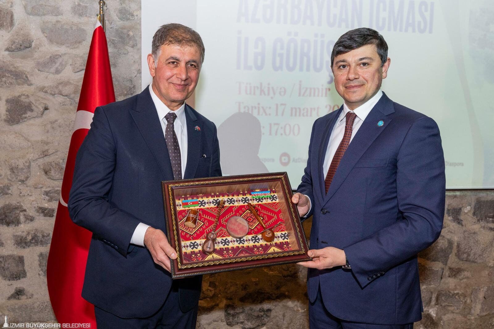 İzmir'de Azerbaycan Rüzgarı