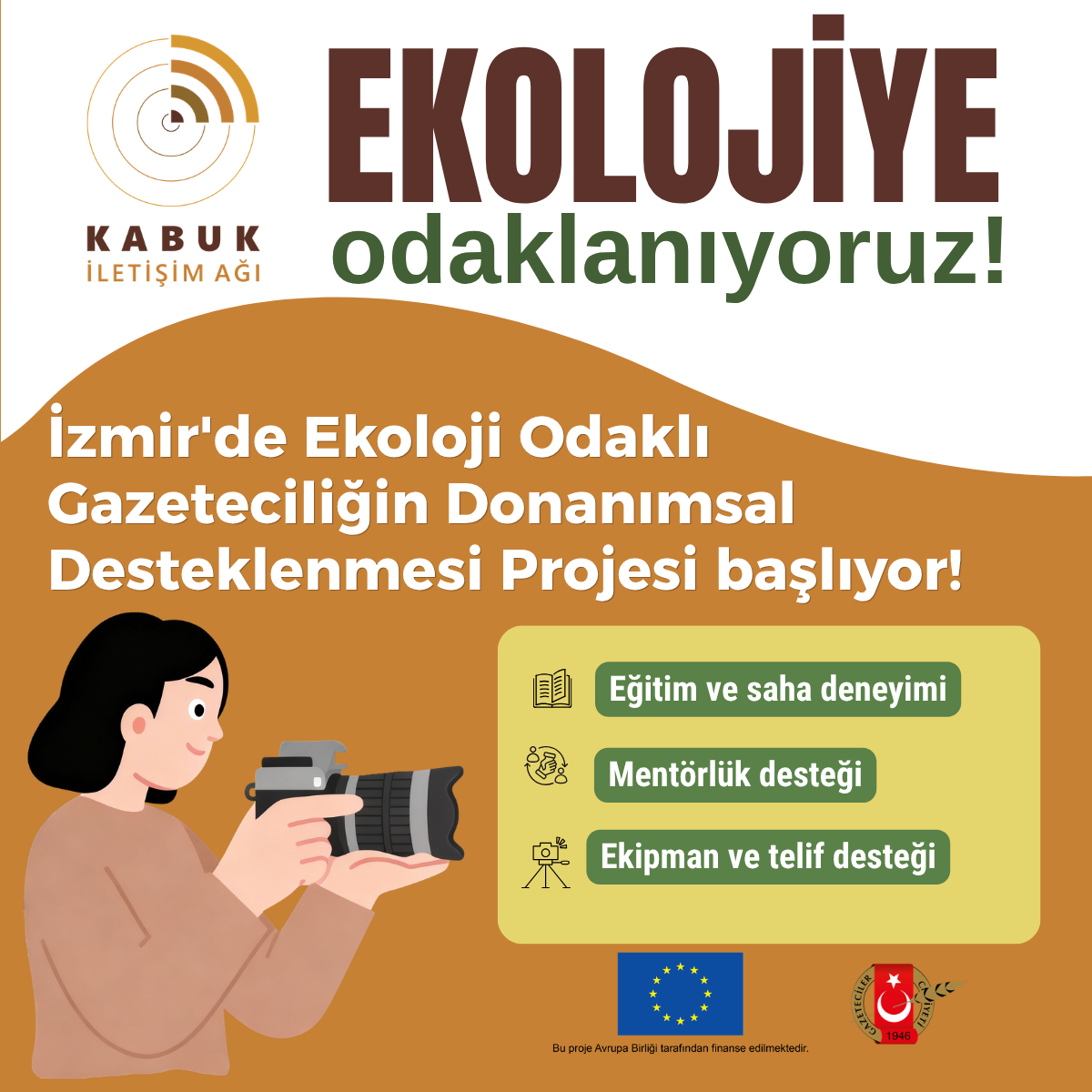 İzmir’de Çevre Haberciliğine Güç Geliyor