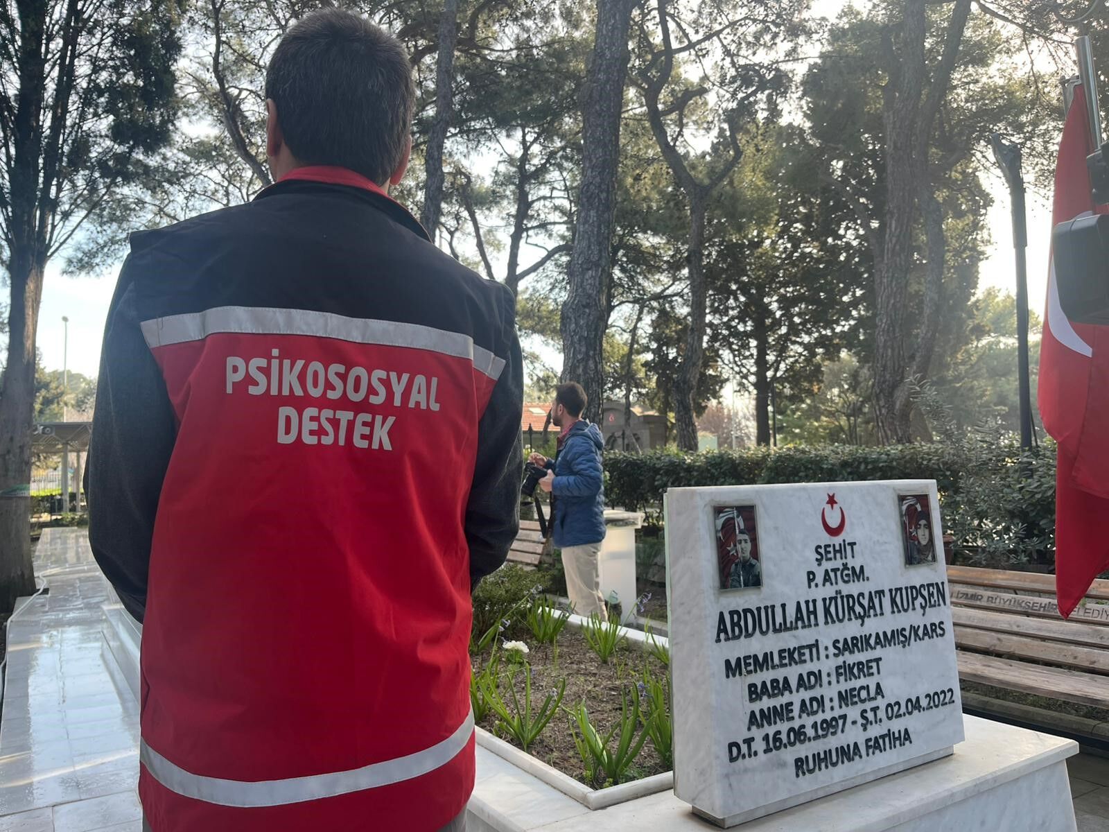 Kadifekale Şehitliği’nde 18 Mart’a Özel Dijital Düzenleme (1)