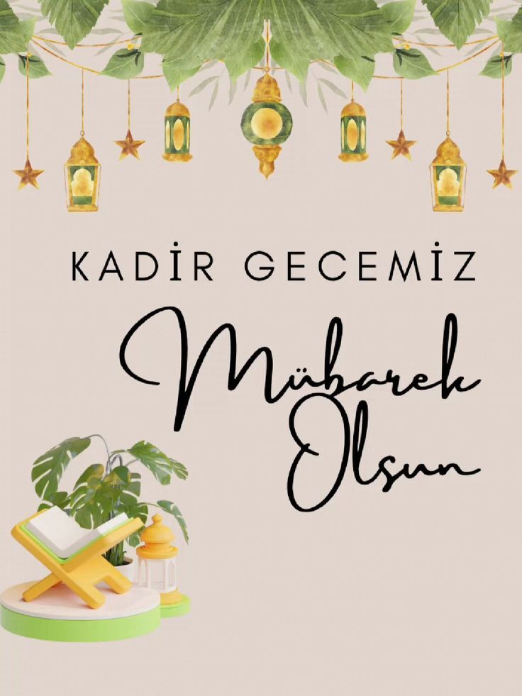 Kadir Gecesi Mesajları 2026 Hadisli, Resimli, Kısa Ve Anlamlı Kadir Gecesi'ne Özel Mesajlar (4)