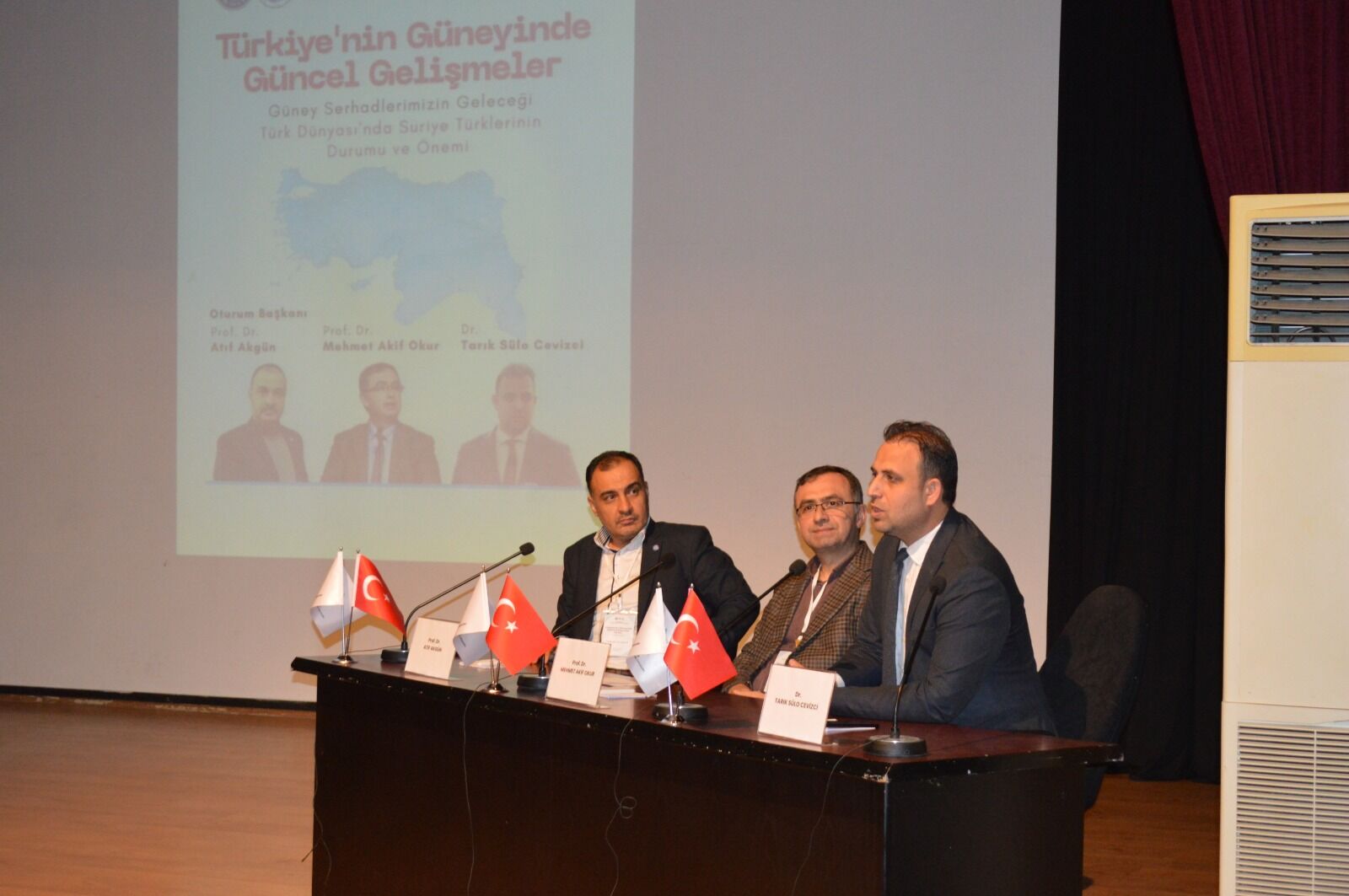Prof. Dr. Atıf Akgün Prof. Dr. Mehmet Akif Okur Dr. Tarık Sülo Cevizci