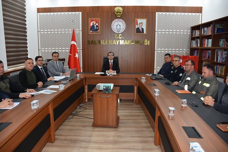 Salihli’de Orman Yangınına Karşı Kritik Toplantı (3)