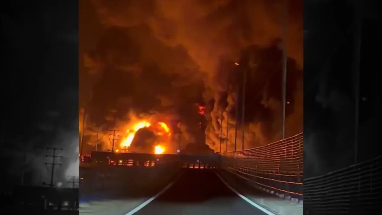 Tahrandaki Petrol Depolarina Fuz