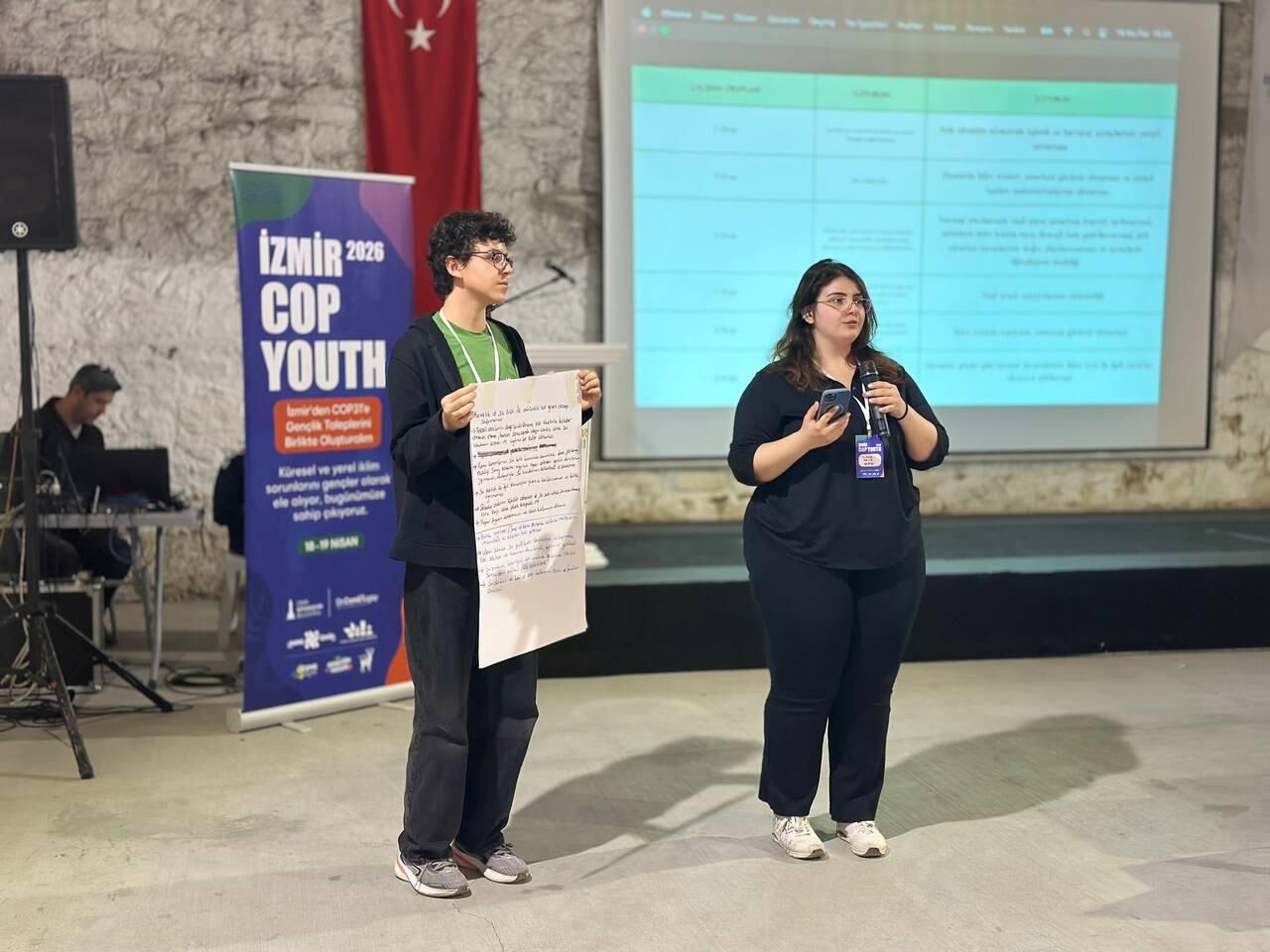 İklim için söz gençlerde