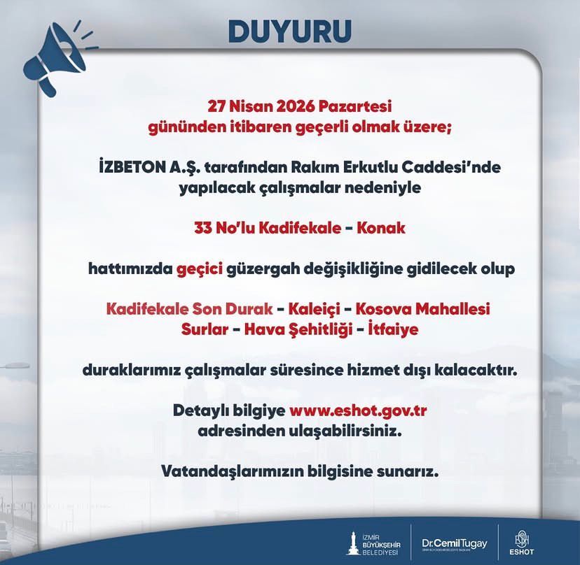 27 Nisan Duyuru
