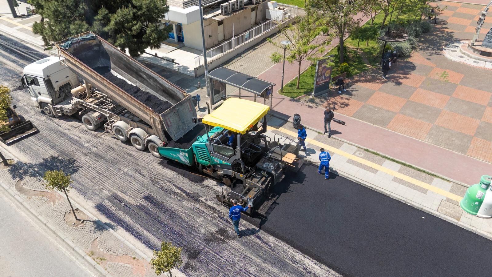Girne Bulvarı yenileme çalışması trafiğe konfor getirecek