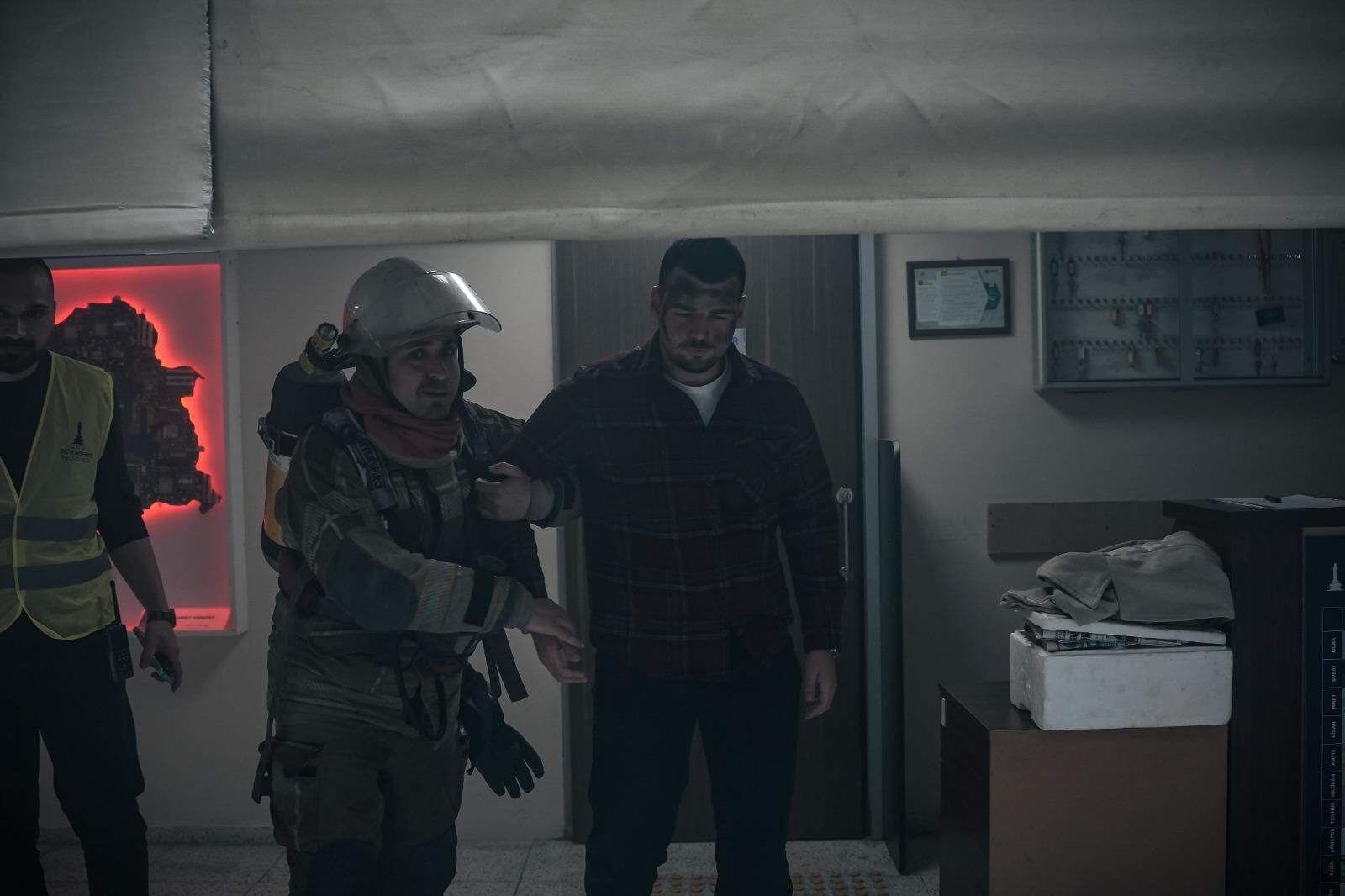 Afetlere Karşı Tam Hazırlık Gerçeğini Aratmayan Tatbikatla Kriz Anı Prova Edildi (1)