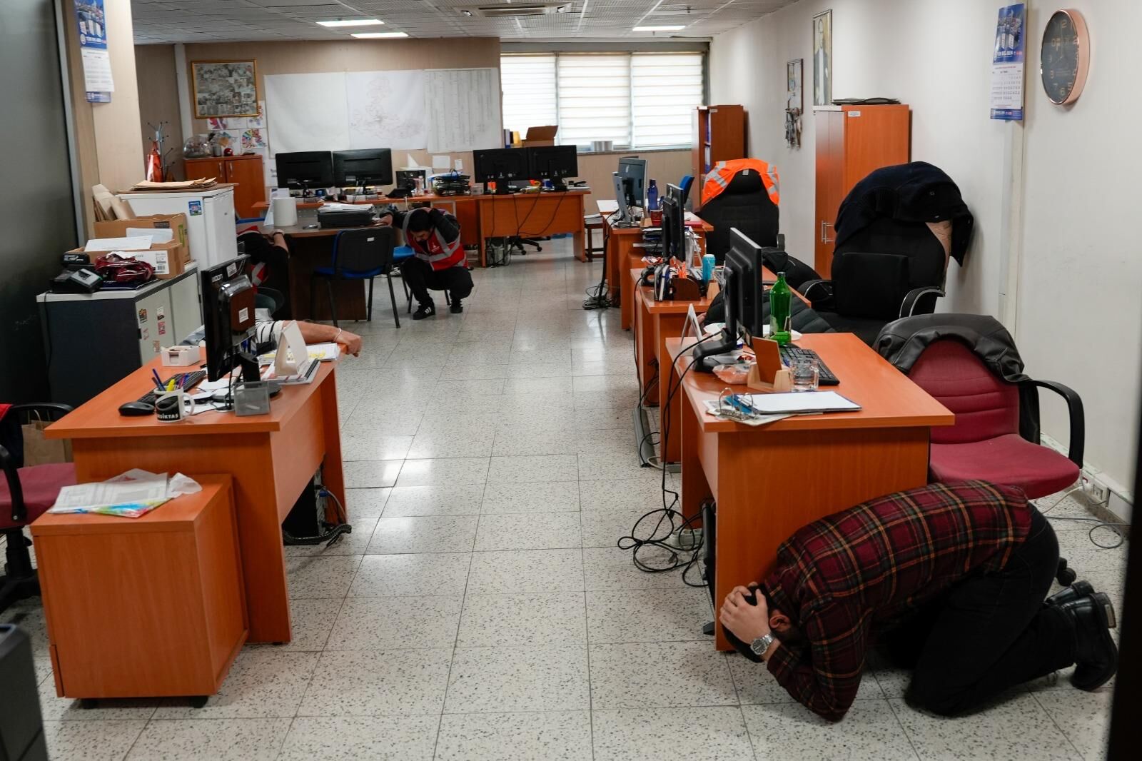 Afetlere Karşı Tam Hazırlık Gerçeğini Aratmayan Tatbikatla Kriz Anı Prova Edildi (2)