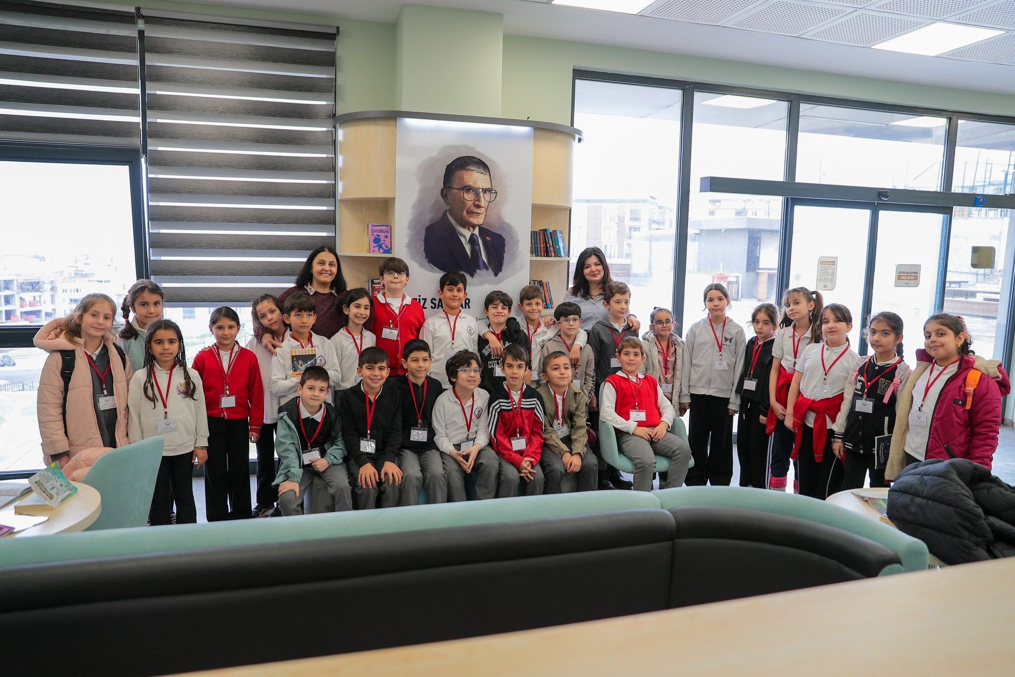 Aliağa Aziz Sancar Kütüphanesi Öğrencilerle Buluştu (4)