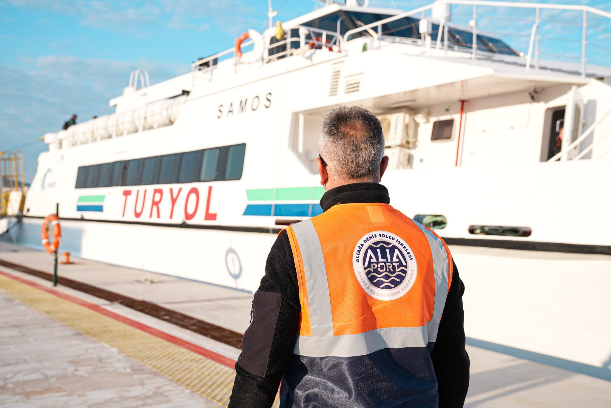 Aliağa’dan Midilli’ye Düzenli Feribot Seferleri Başladı (1)