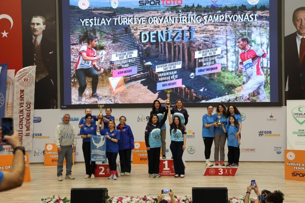 Aliağalı Oryantiring Sporcuları 222