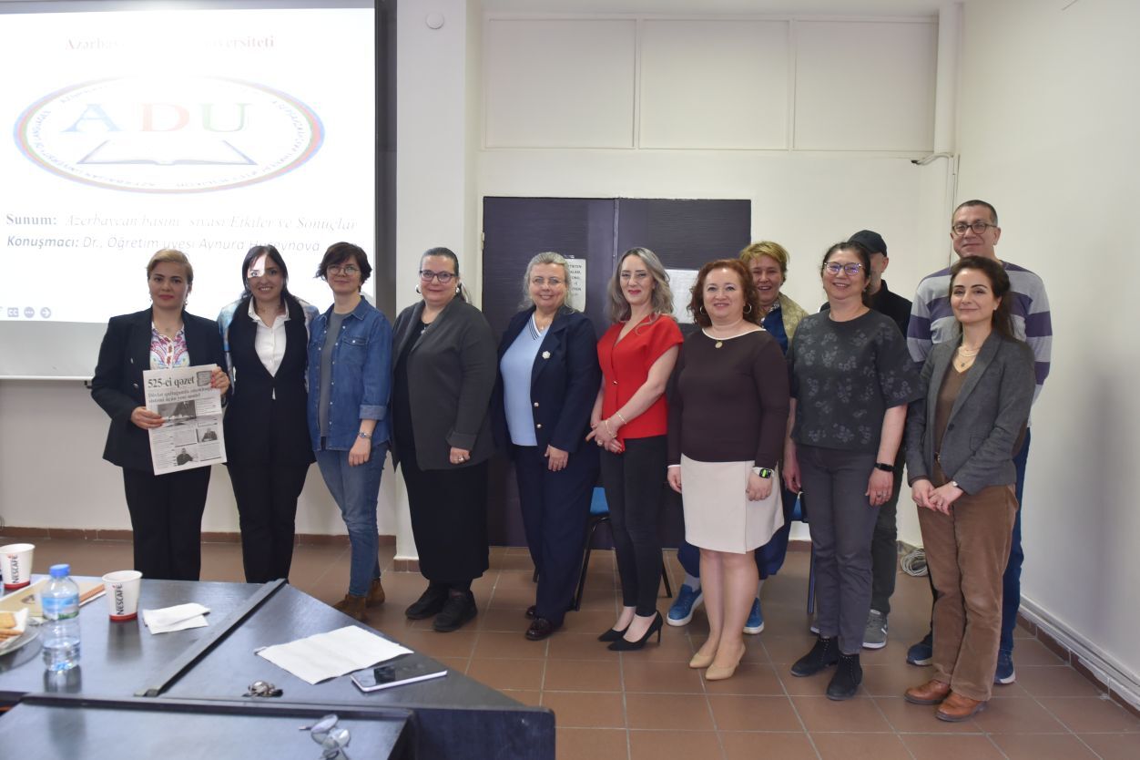 Azerbaycan Basın Tarihi Eü’de Masaya Yatırıldı (3)