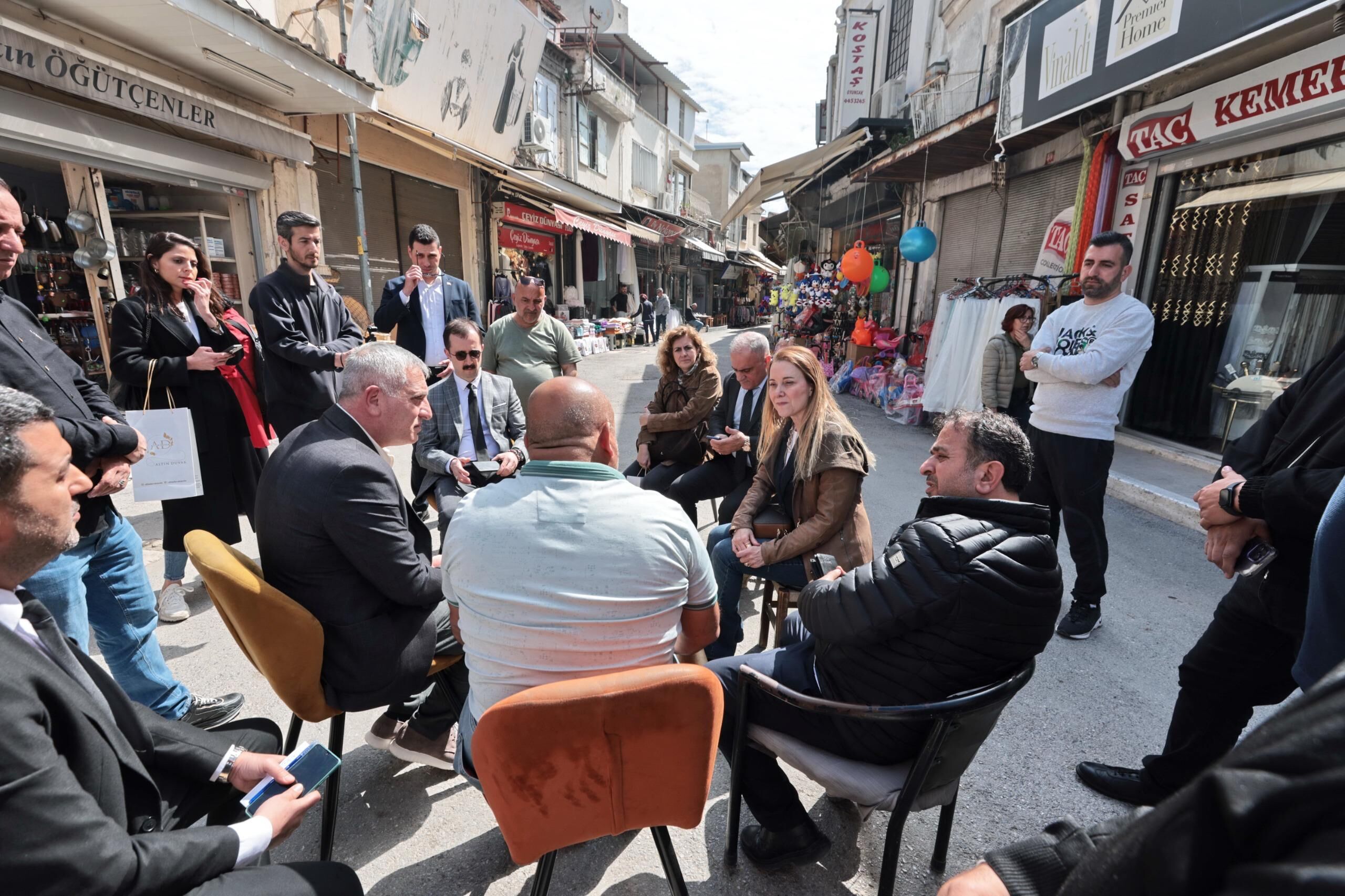 Başkan Mutlu’dan Kemeraltı Çıkarması Esnafa Indirim Desteği (6)