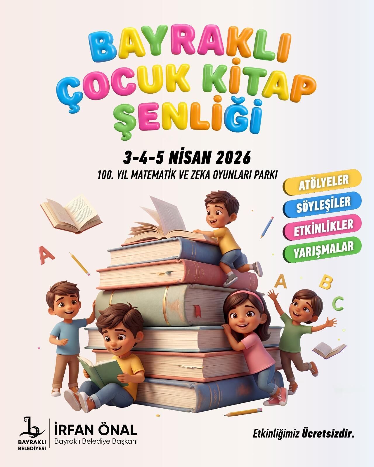 Bayraklı’da Çocuk Kitap Şenliği Düzenleniyor (1)