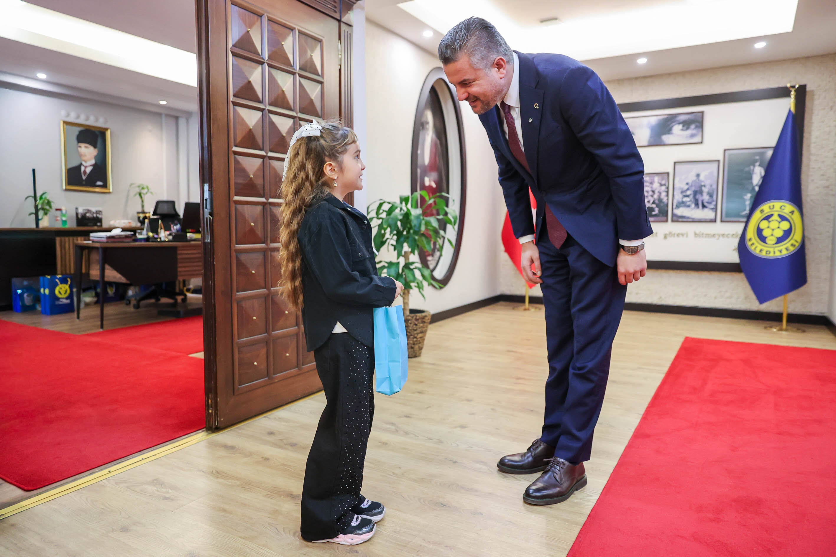 Buca’da Minik Başkan Adasu Belediye Çalışmalarını Inceledi (6)