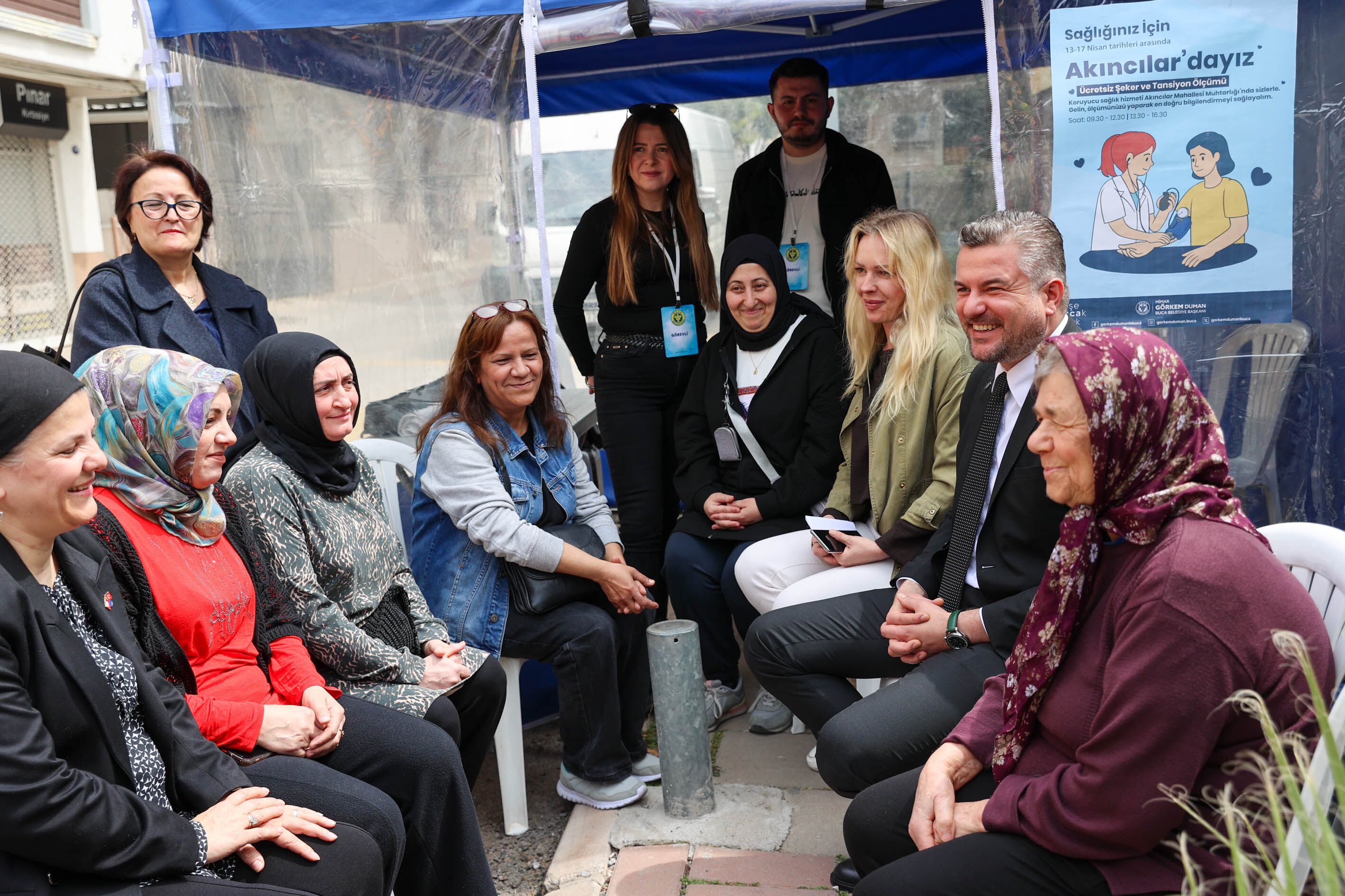 Buca’da Ücretsiz Sağlık Taramaları Mahalle Mahalle Sürüyor (2)