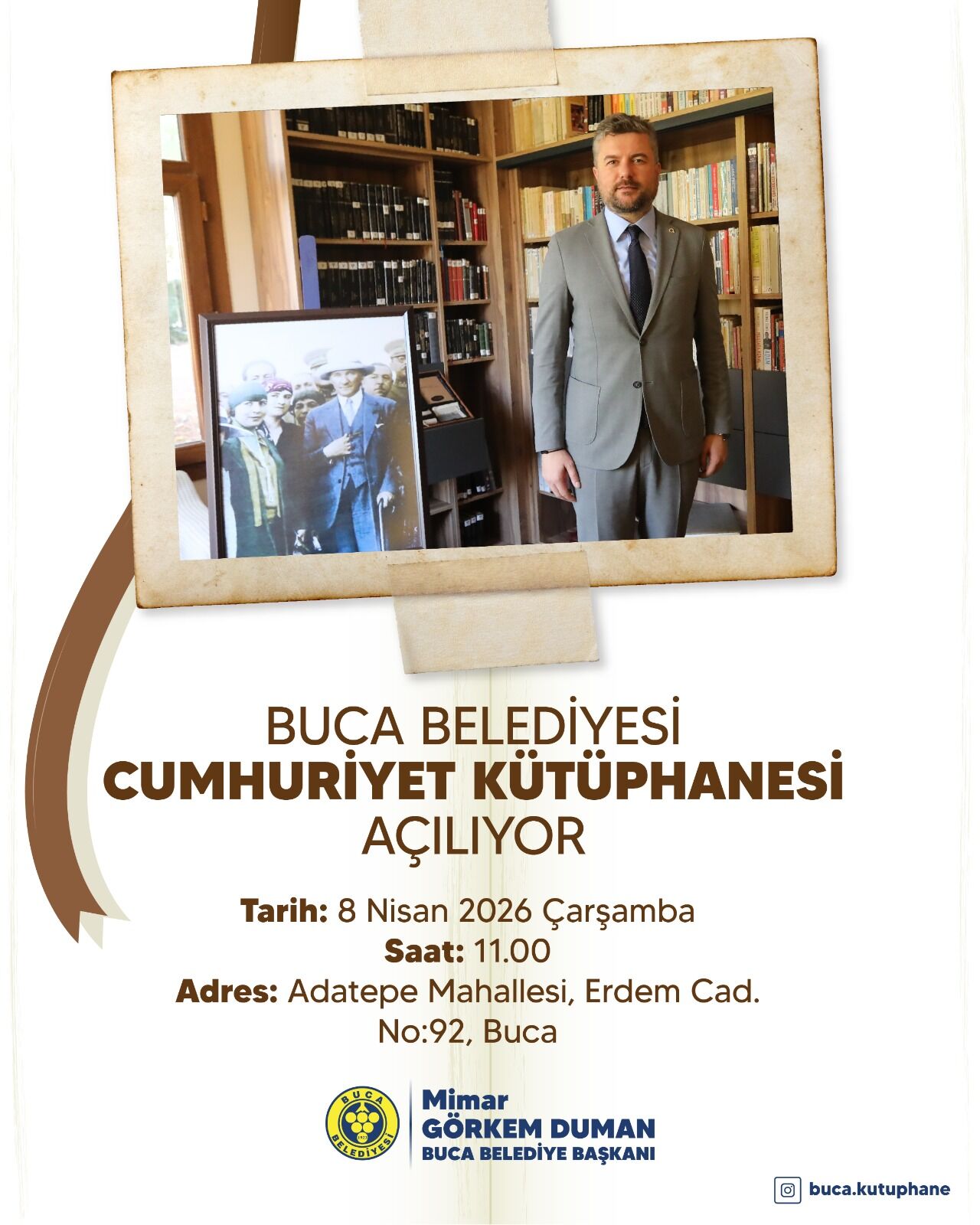 Buca’nın Yeni Kültür Hazinesi 8 Nisan’da Kapılarını Açıyor (1)-1