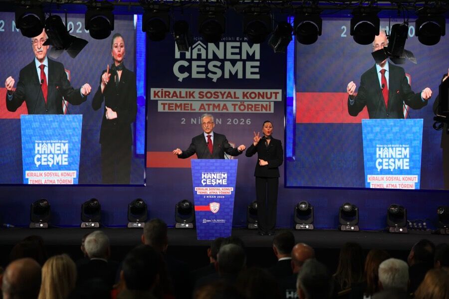 Çeşme’de Kiralık Sosyal Konut Projesinin Temeli Atıldı (3)