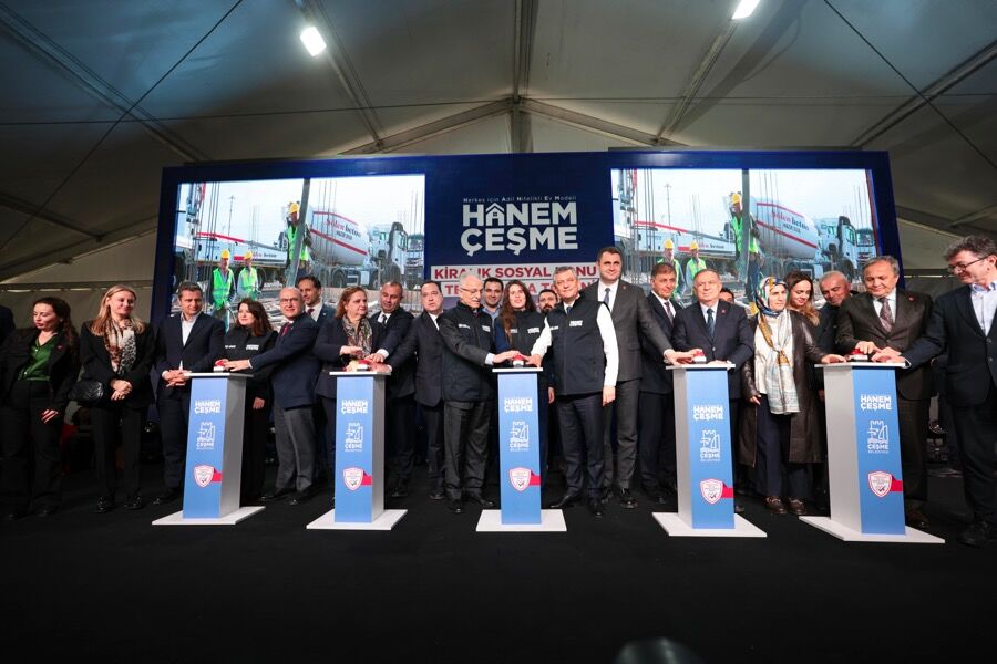 Çeşme’de Kiralık Sosyal Konut Projesinin Temeli Atıldı (6)