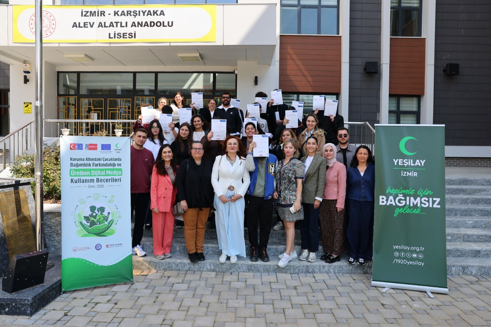 Çocuklarda Bağımlılık Farkındalığı Ve Üretken Dijital Medya Kullanım Becerileri” Projesi Tama (2)