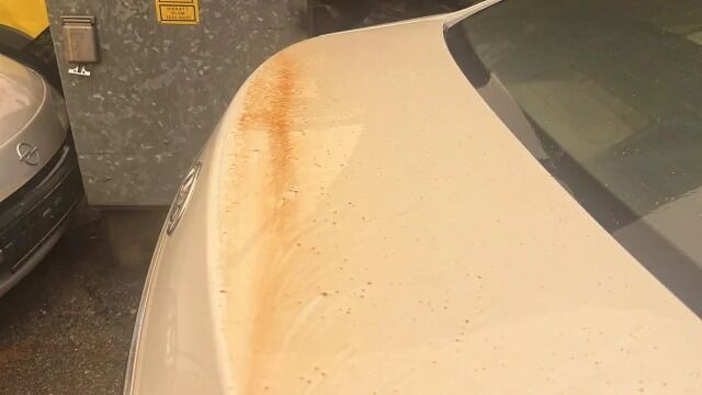 Göz Gözü Görmedi, Çamur Yağdı! Afrika'dan Gelen Çöl Tozu Türkiye'ye Giriş Yaptı (4)