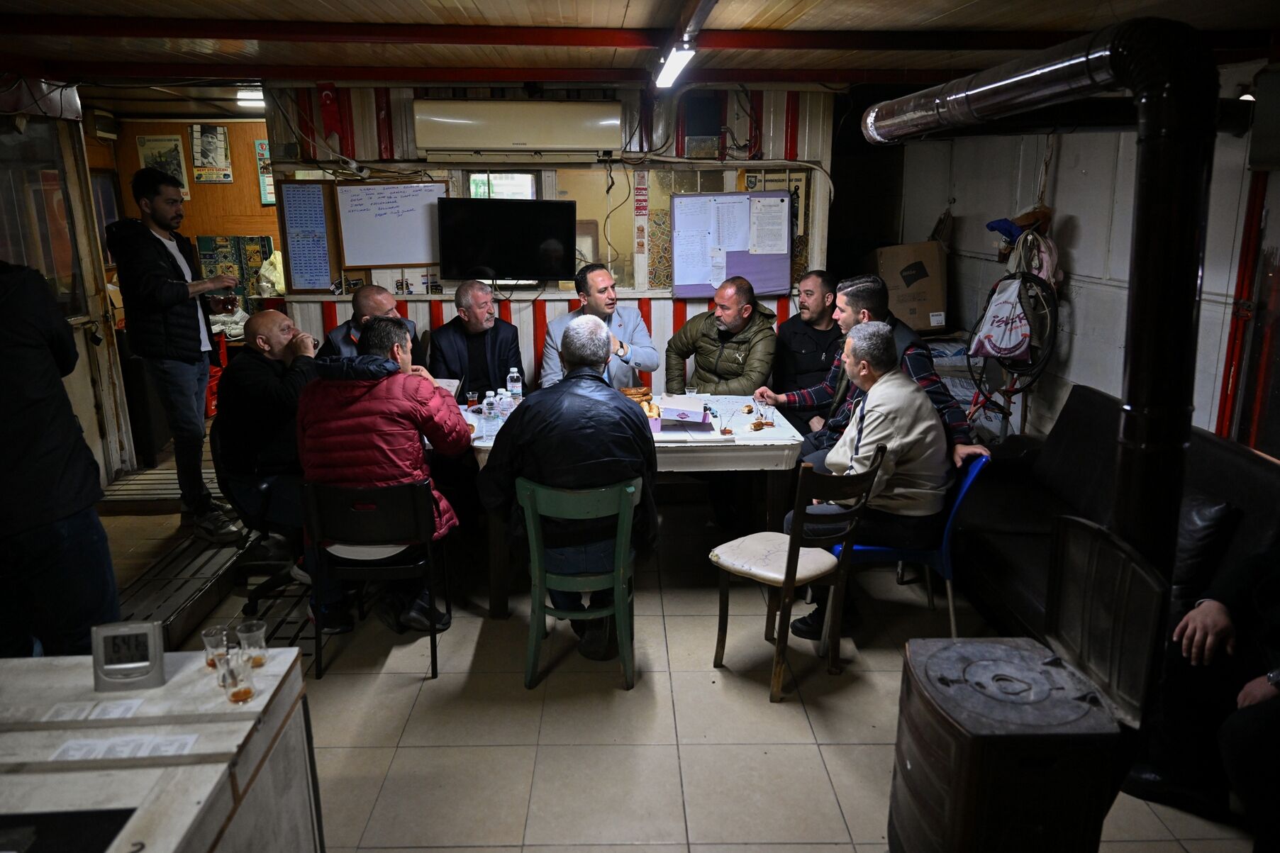 Günün Ilk Işığında Sahada (6)