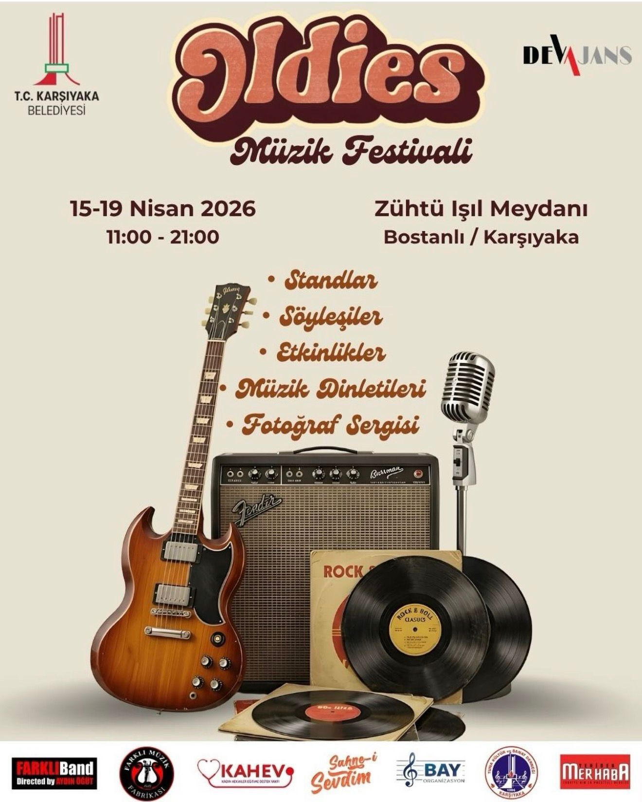 Karşıyaka’da Müzikseverler, 15 19 Nisan Tarihleri Arasında Düzenlenecek ‘Oldies Müzik Festivali’ Ile Nostalji Dolu Günler Yaşayacak (2)