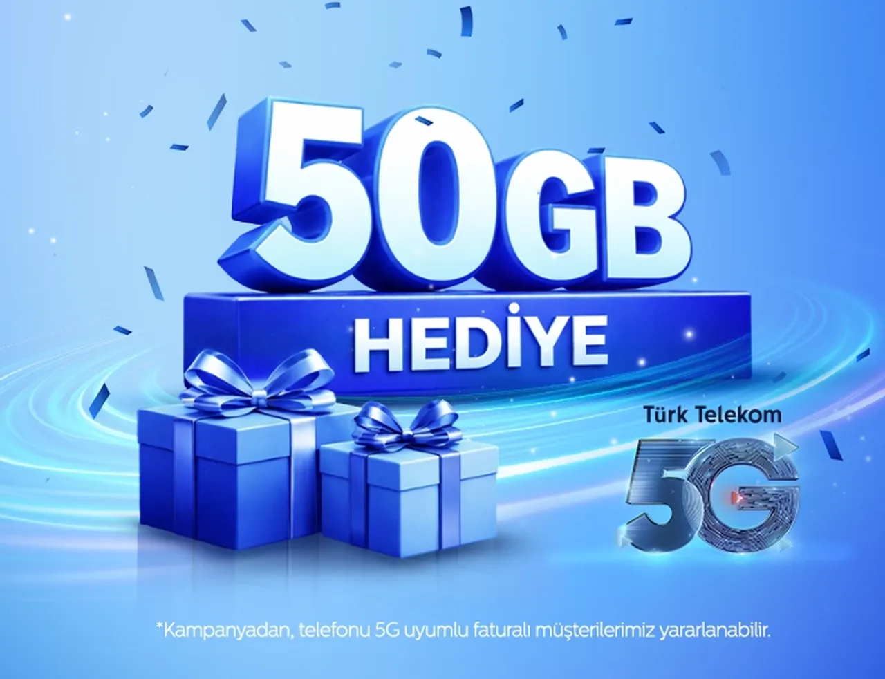 Operatörlerden 5G Hediyesi! 50 Gb, 5 Kat Internet Ve Sınırsız Paket Nasıl Alınır